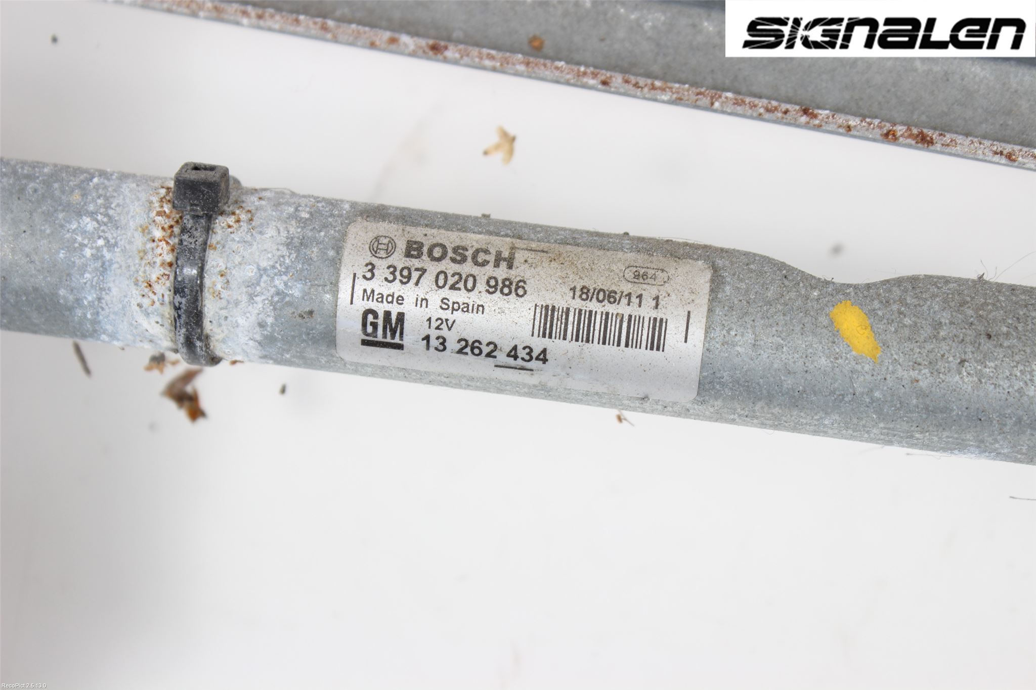 Opel ASTRA J 10-15 Torkarmotor Vindruta