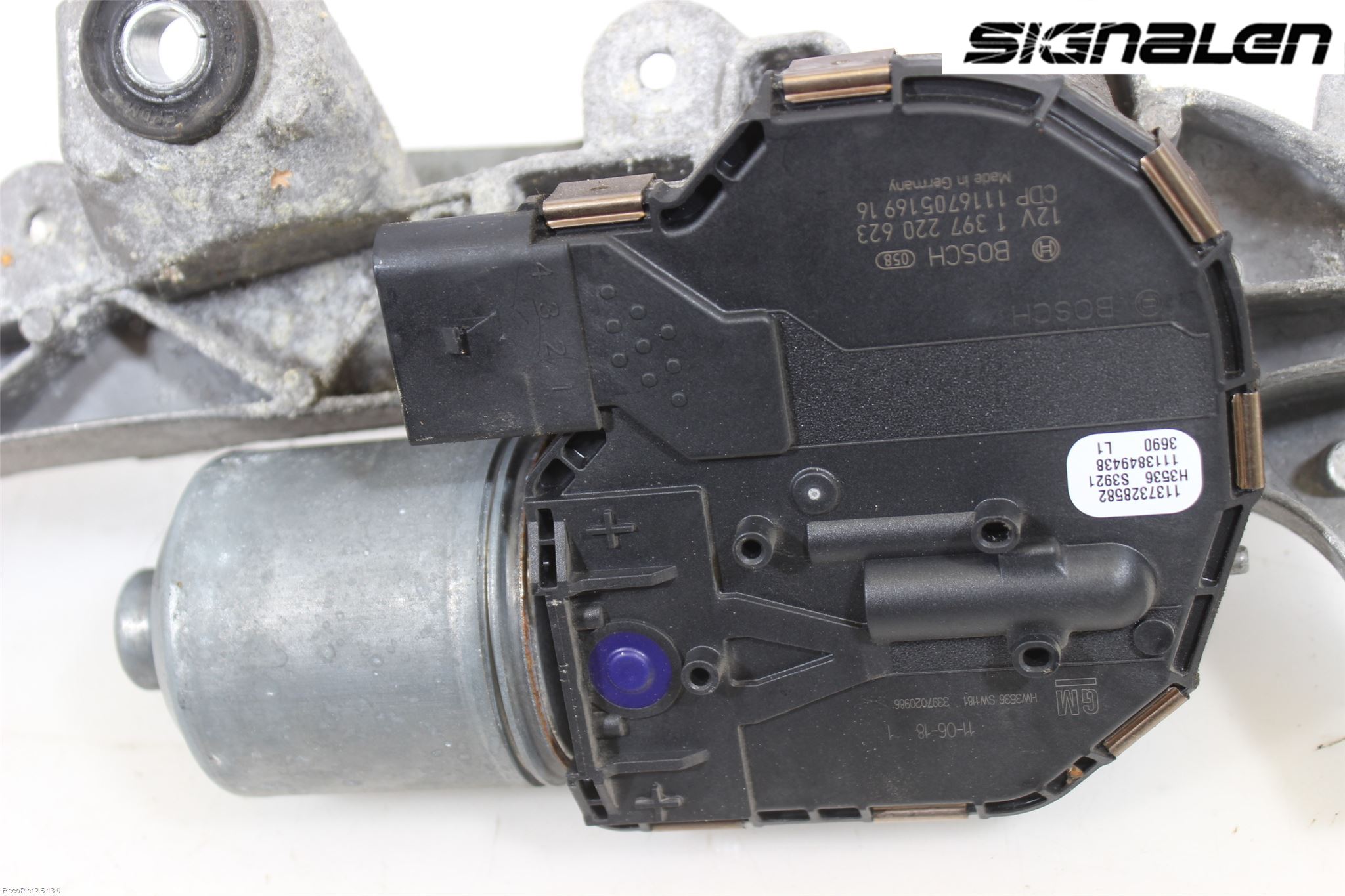 Opel ASTRA J 10-15 Torkarmotor Vindruta