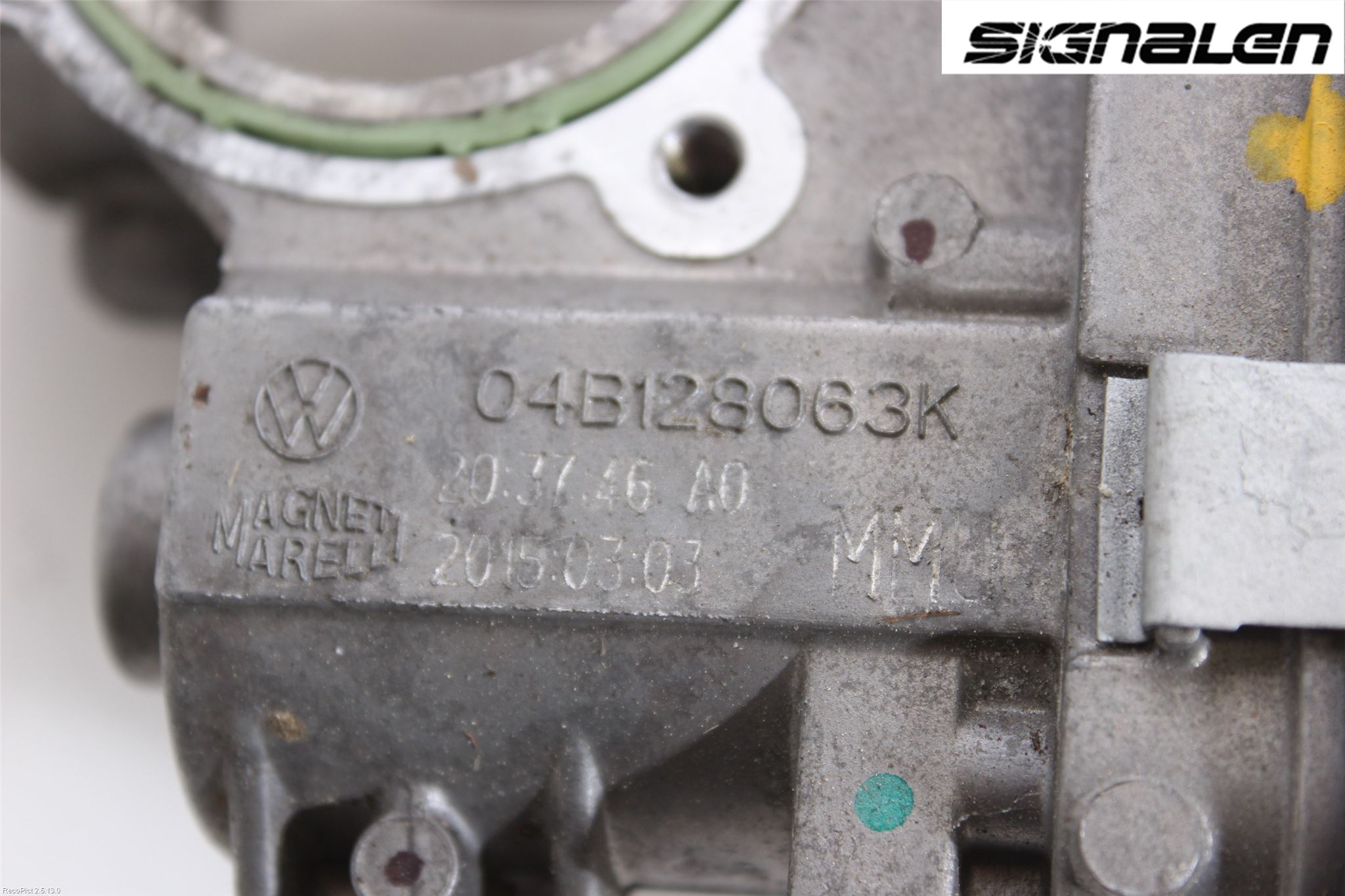 Volkswagen VW POLO 10-17 Injspjällhus