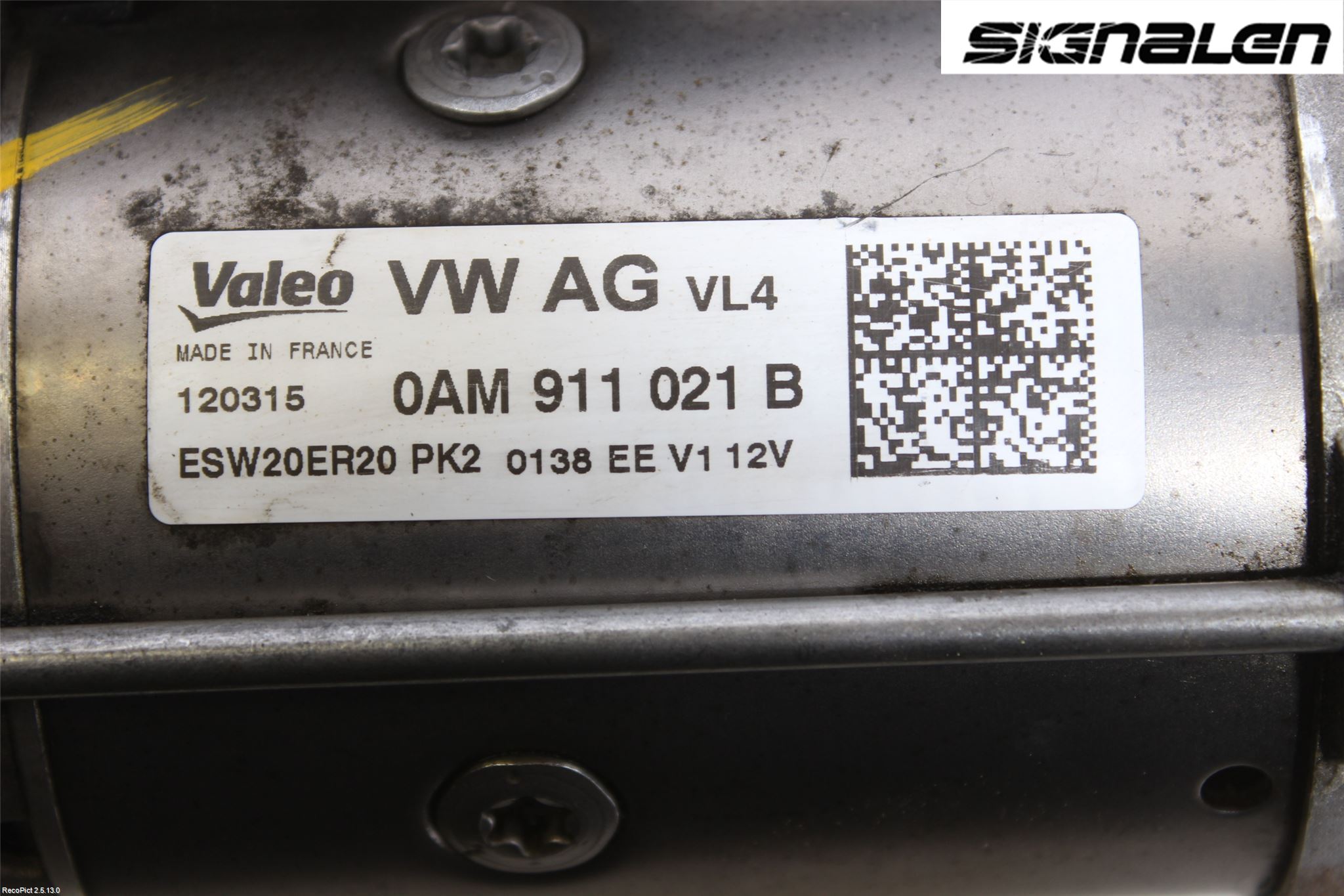 Volkswagen VW POLO 10-17 Startmotor Diesel