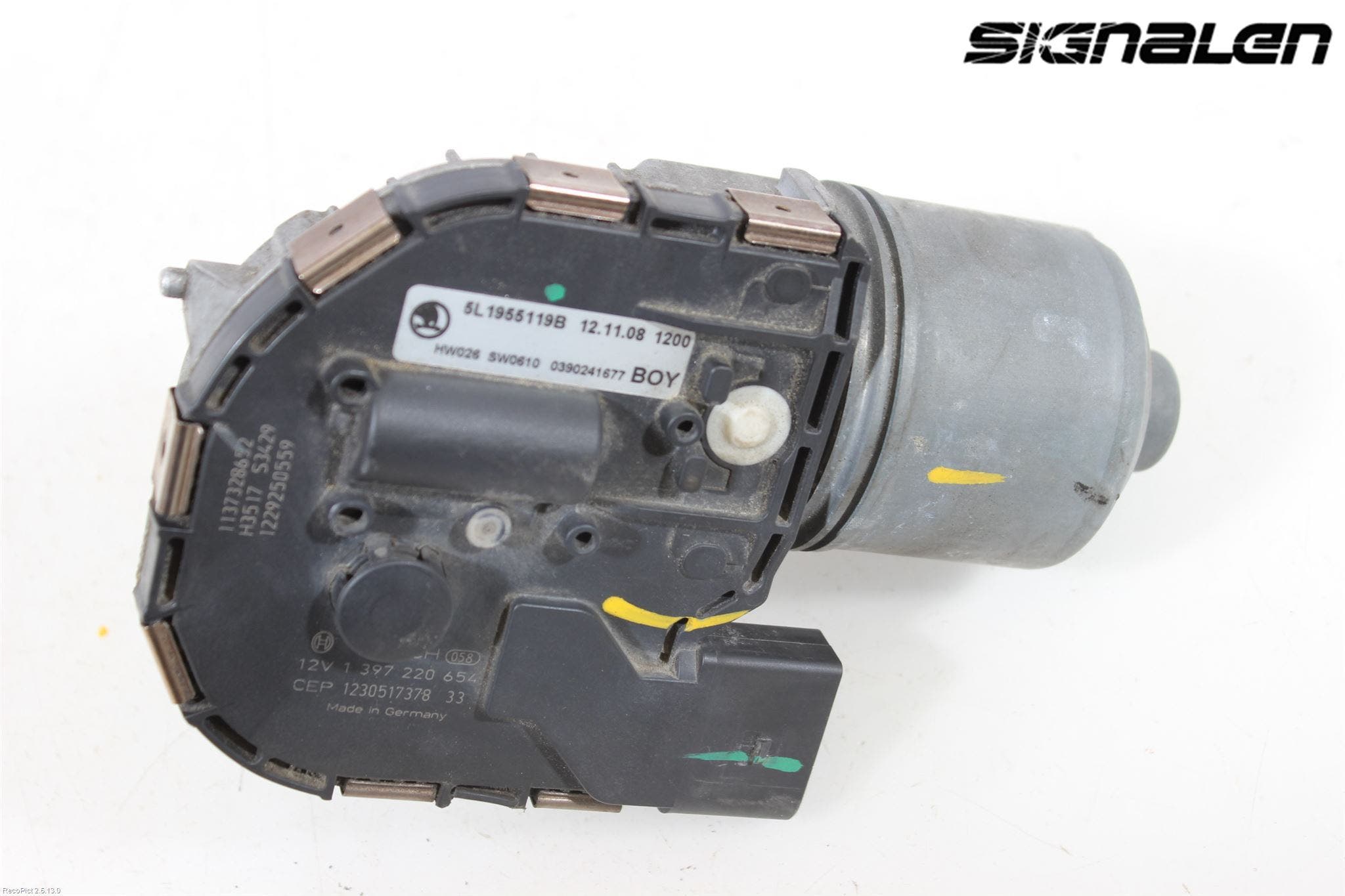 Skoda YETI Torkarmotor Vindruta