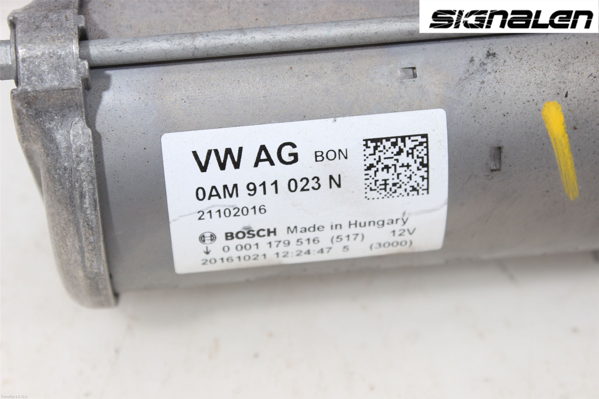 Volkswagen VW PASSAT 15-19 Startmotor