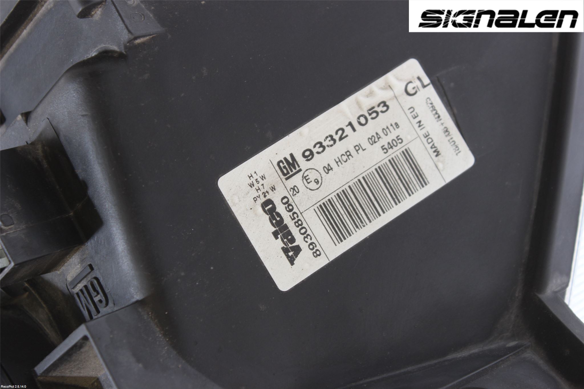 Opel MERIVA A   03-10 Strålkastare Höger