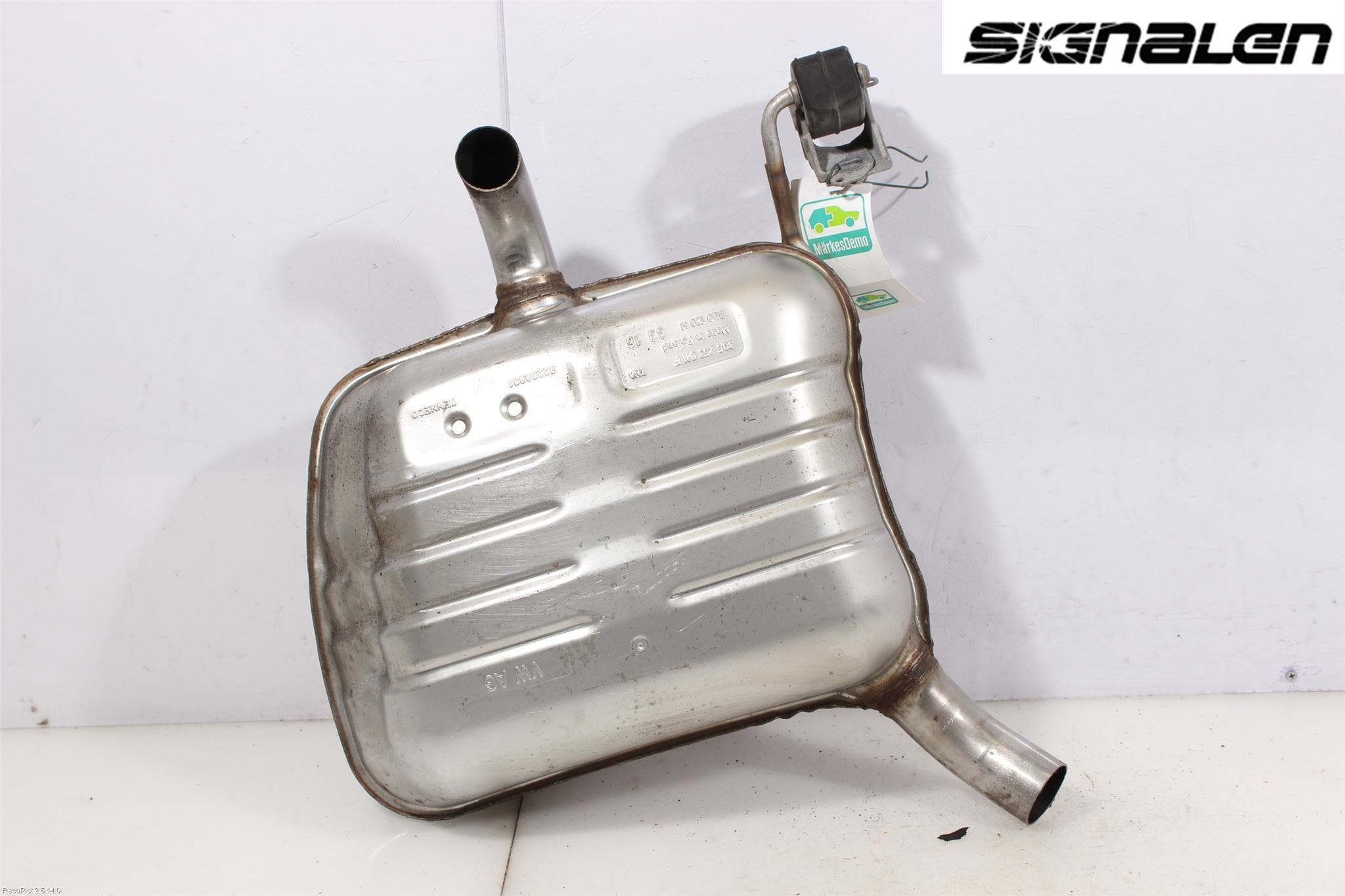 Volkswagen VW PASSAT 15-19 Avgas Bakre Dämpare