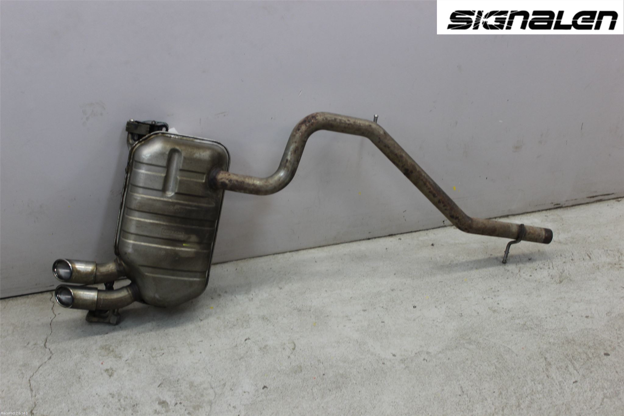 Skoda YETI Avgas Bakre Dämpare