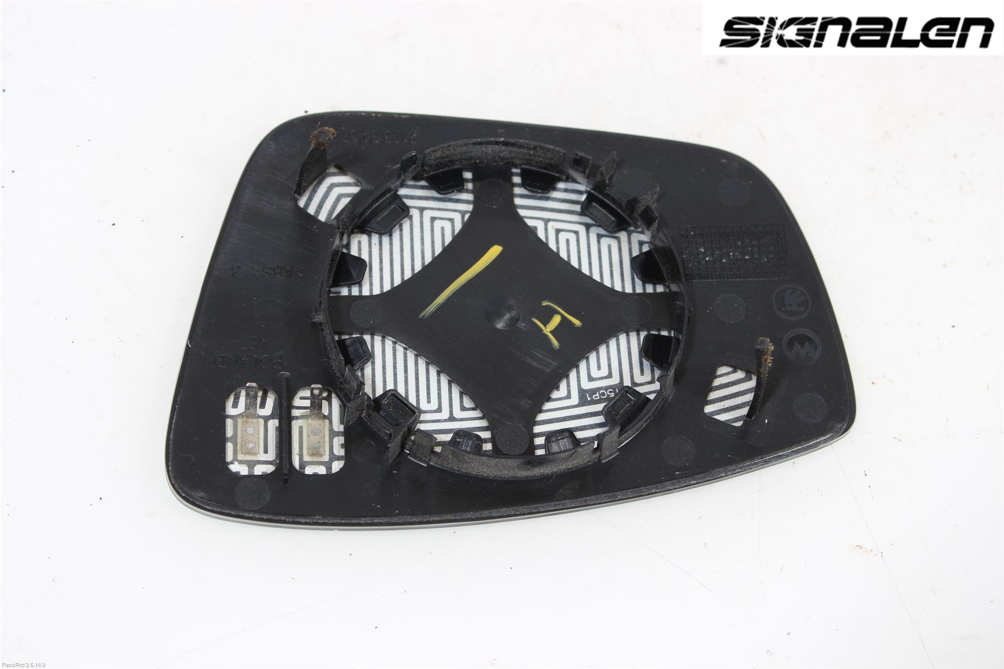 Skoda FABIA 15-21 Spegelglas Hö