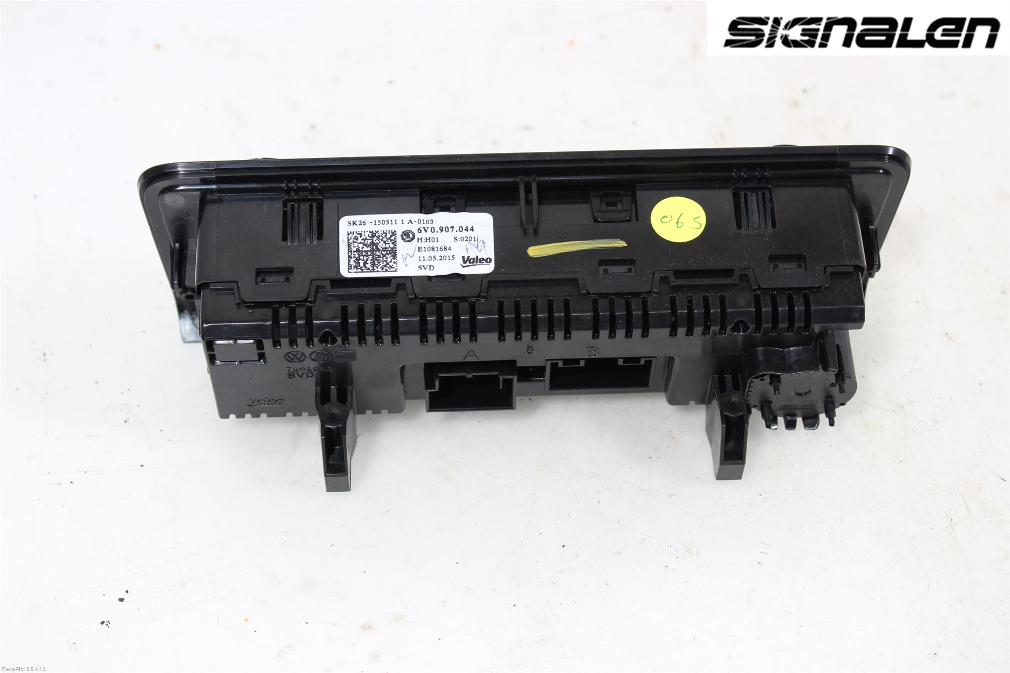 Skoda FABIA 15-21 Ac Styrenhet Ac Manöveren