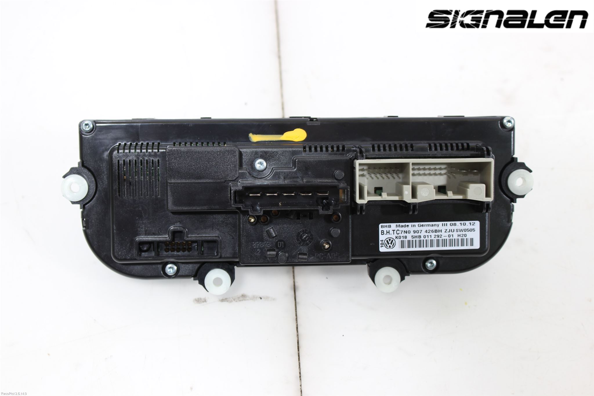 Volkswagen VW GOLF VI 09-13 Ac Styrenhet Ac Manöveren