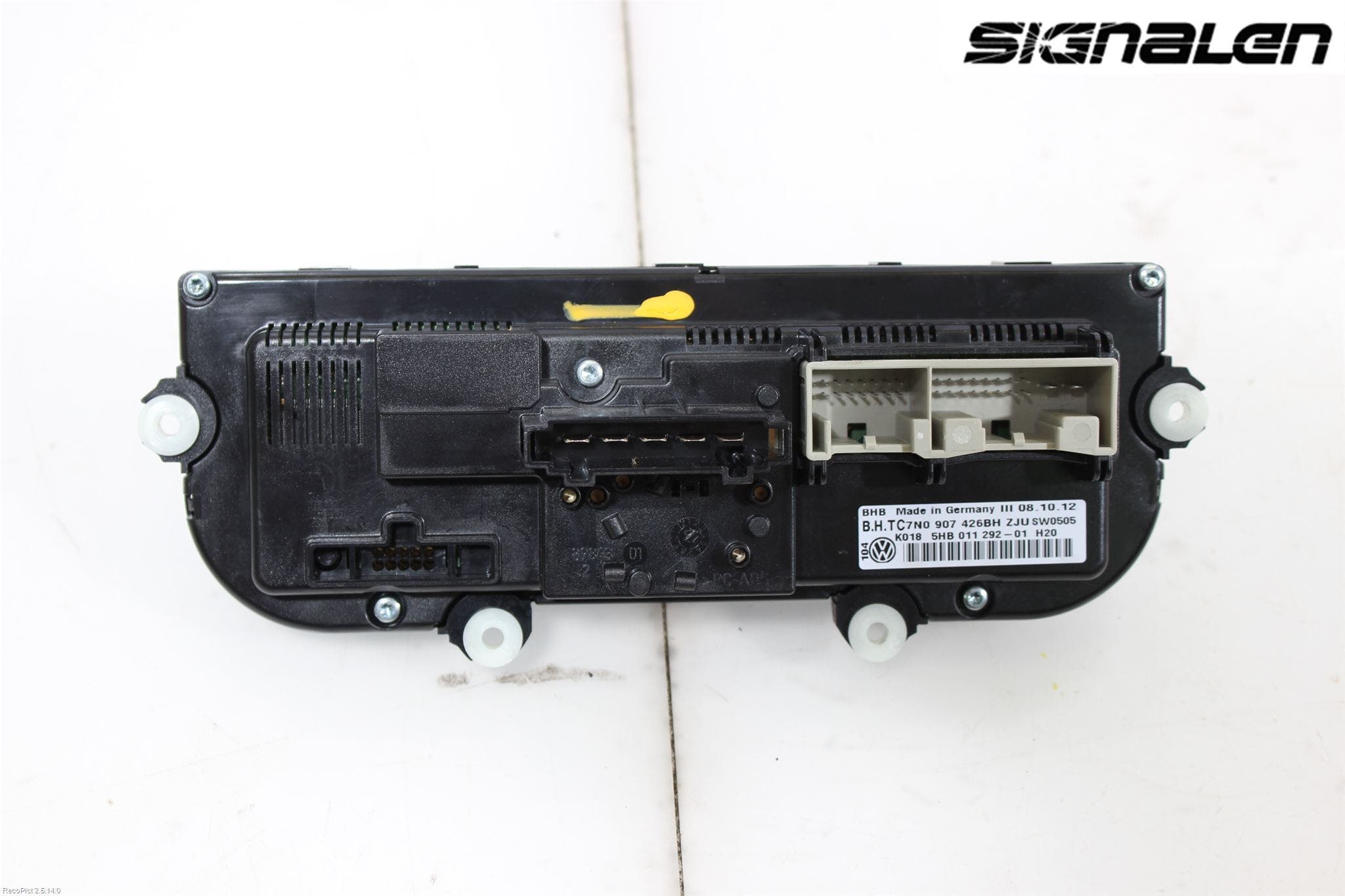 Volkswagen VW GOLF VI 09-13 Ac Styrenhet Ac Manöveren