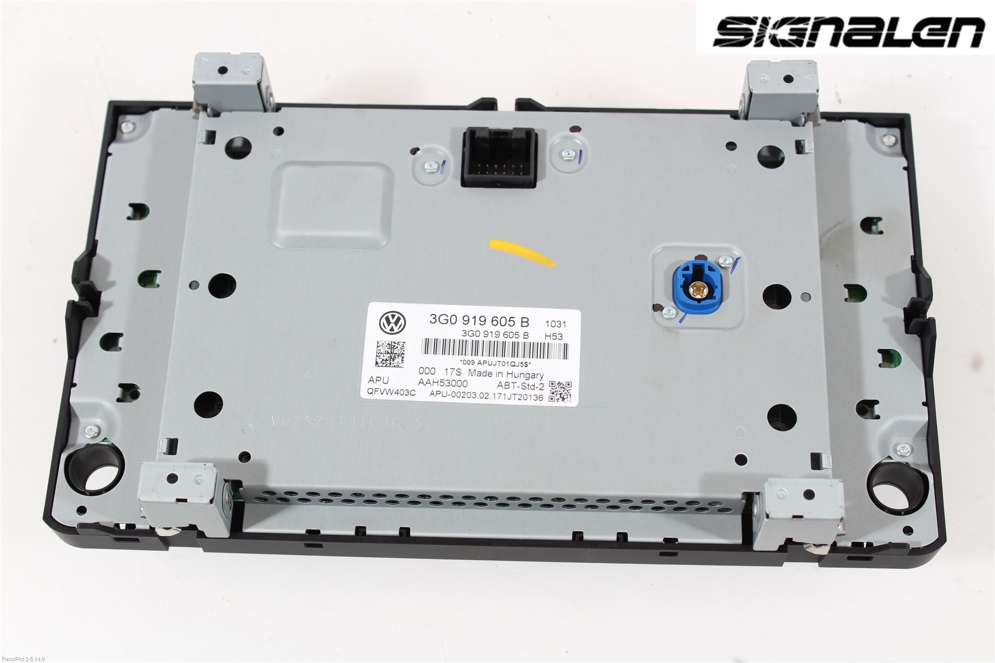 Volkswagen VW PASSAT 15-19 Multifunktionsdisplay