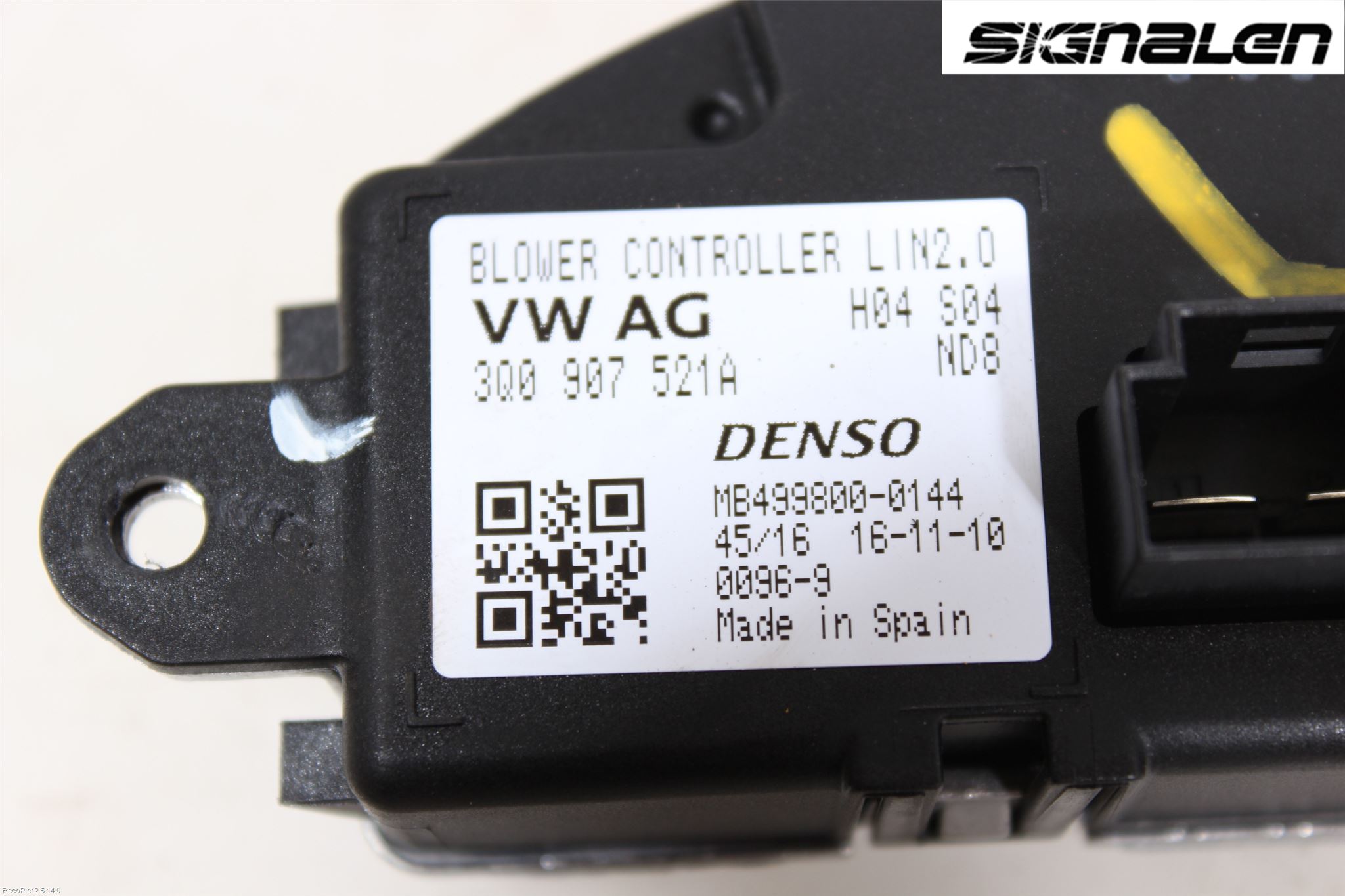 Skoda SUPERB 16-24 Värmefläktsmotstånd