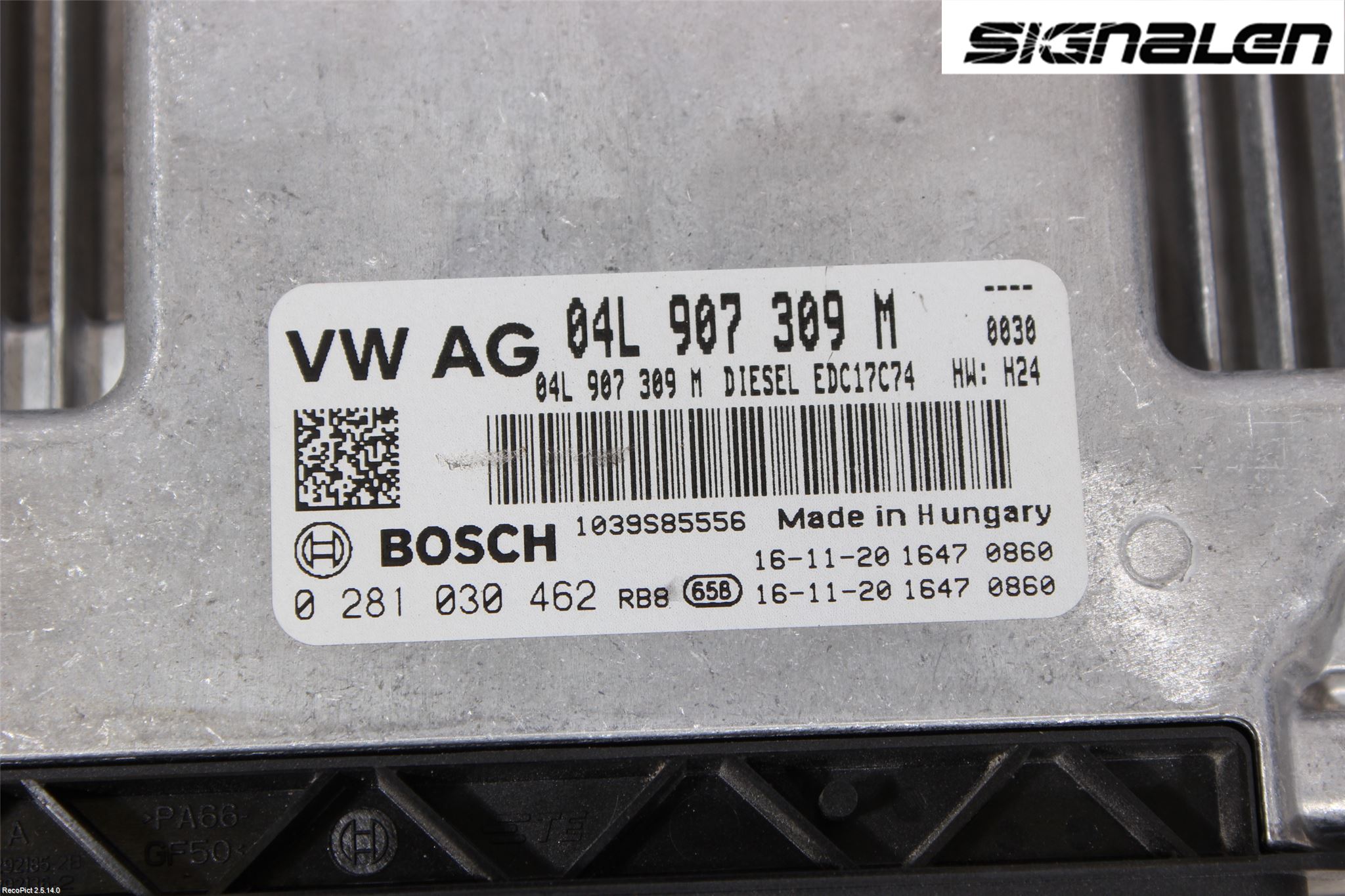 Skoda SUPERB 16-24 Styrenhet Insprut Bensin