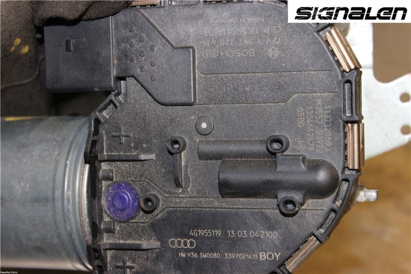 Audi A6/S6 4G 11-18 Torkarmotor Vindruta