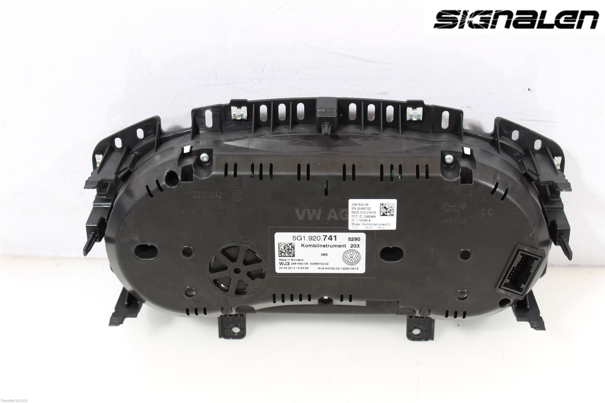 Volkswagen VW GOLF / E-GOLF VII 13-20 Instrument Komb