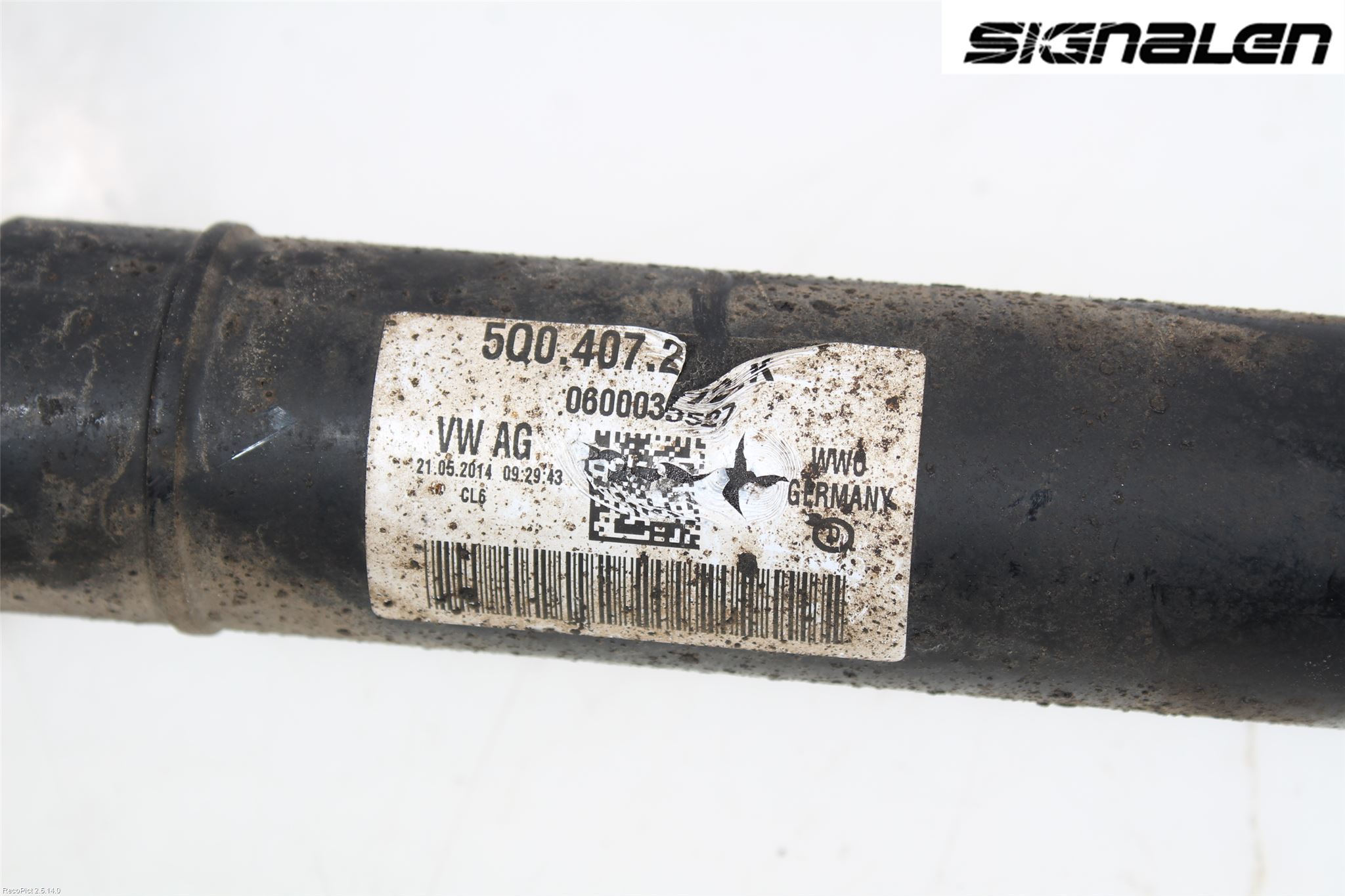 Volkswagen VW GOLF / E-GOLF VII 13-20 Drivaxel Fram Höger