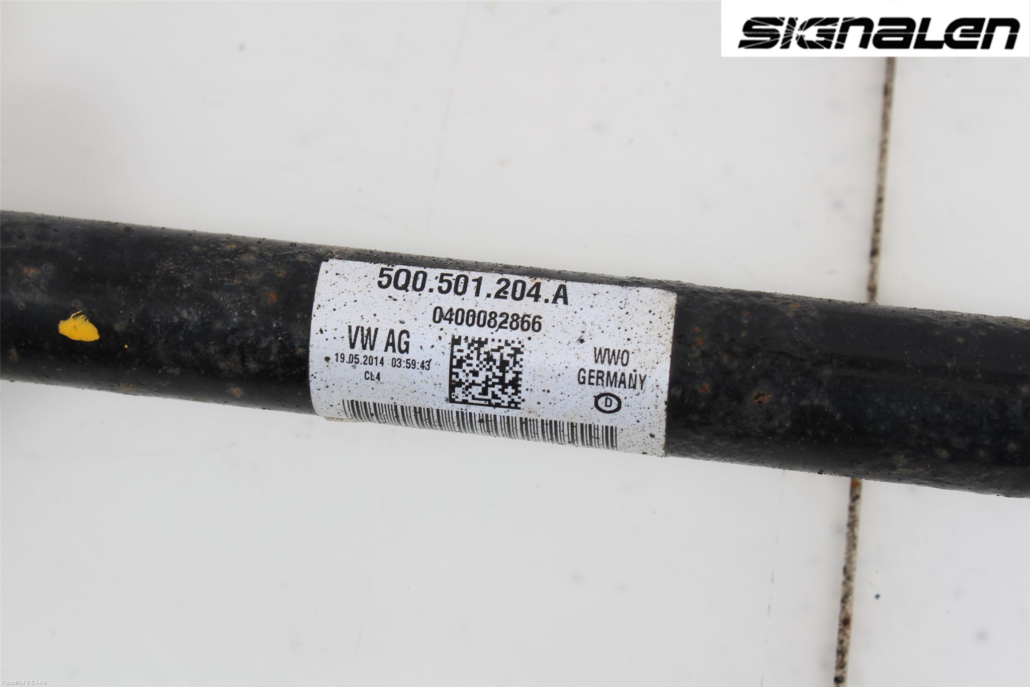 Volkswagen VW GOLF / E-GOLF VII 13-20 Drivaxel Bak Höger
