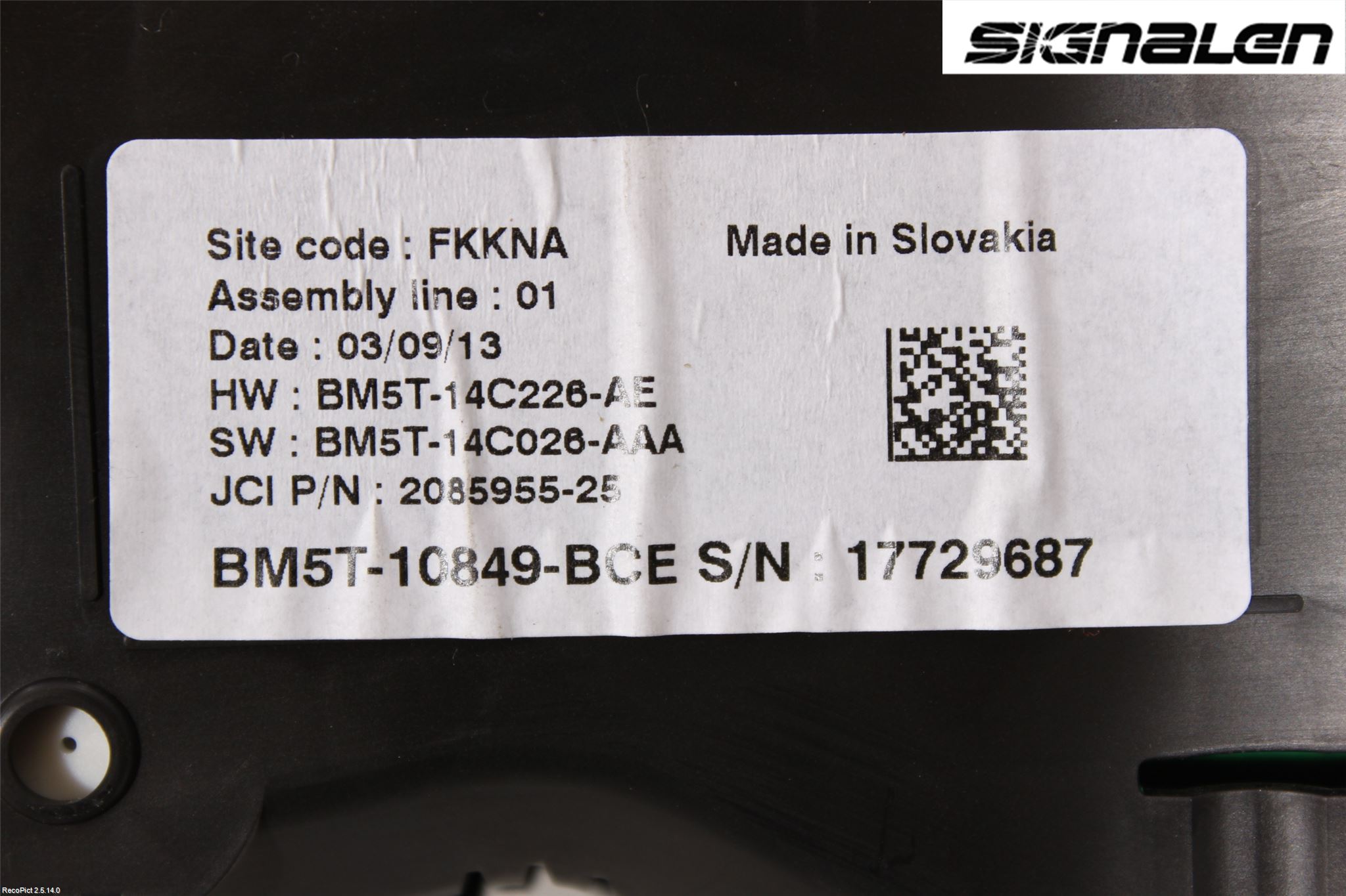 Ford FOCUS 11-14 Instrument Komb