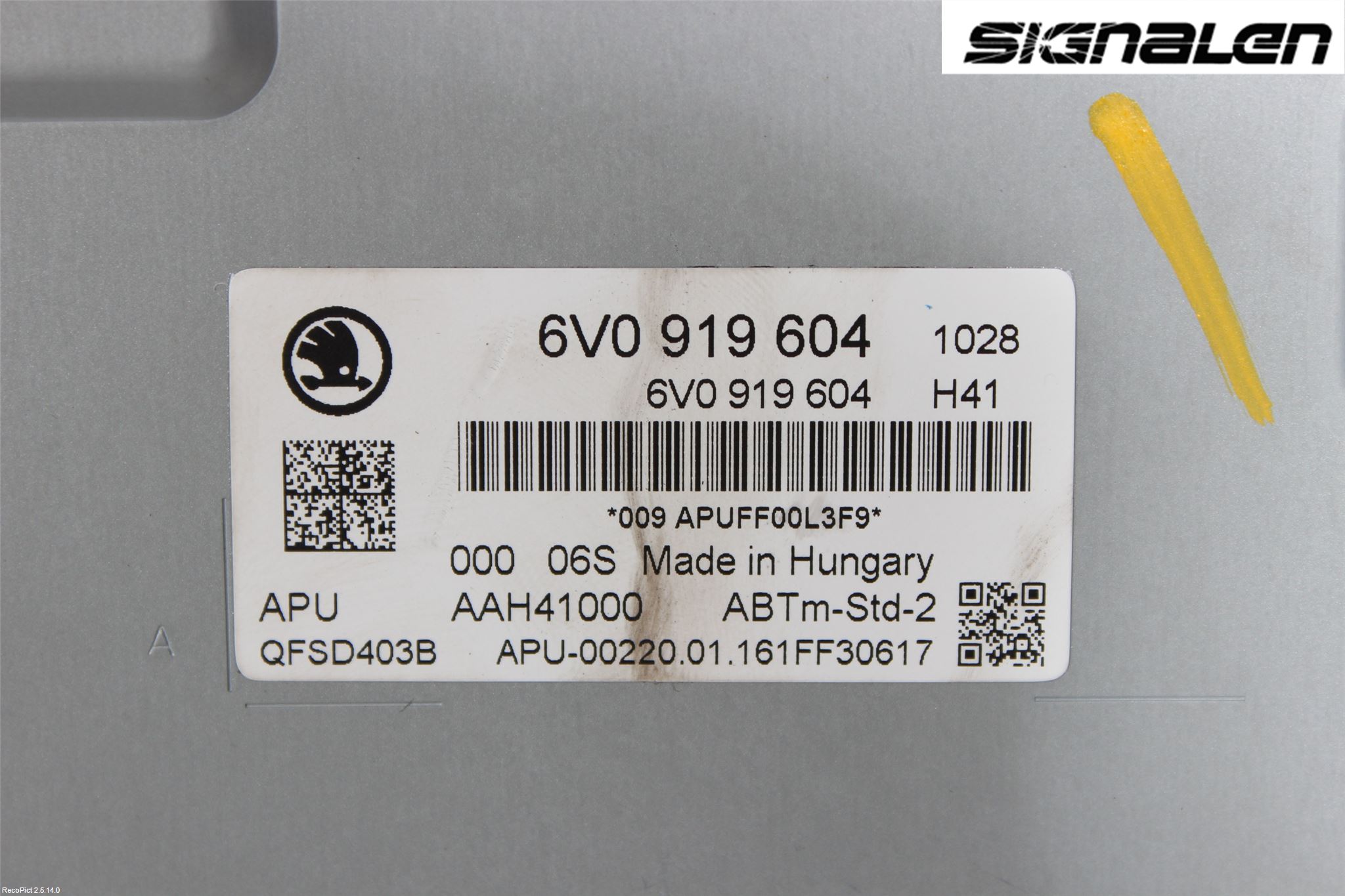 Skoda FABIA 07-14 Radio