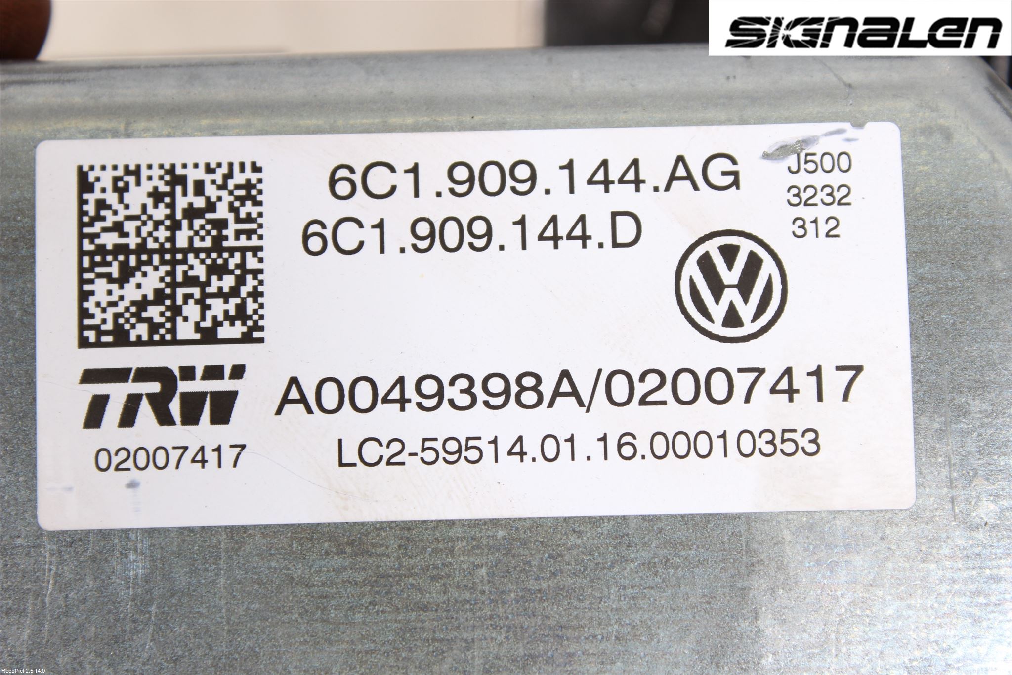 Skoda FABIA 07-14 Rattaxelagg Med Inb Servo