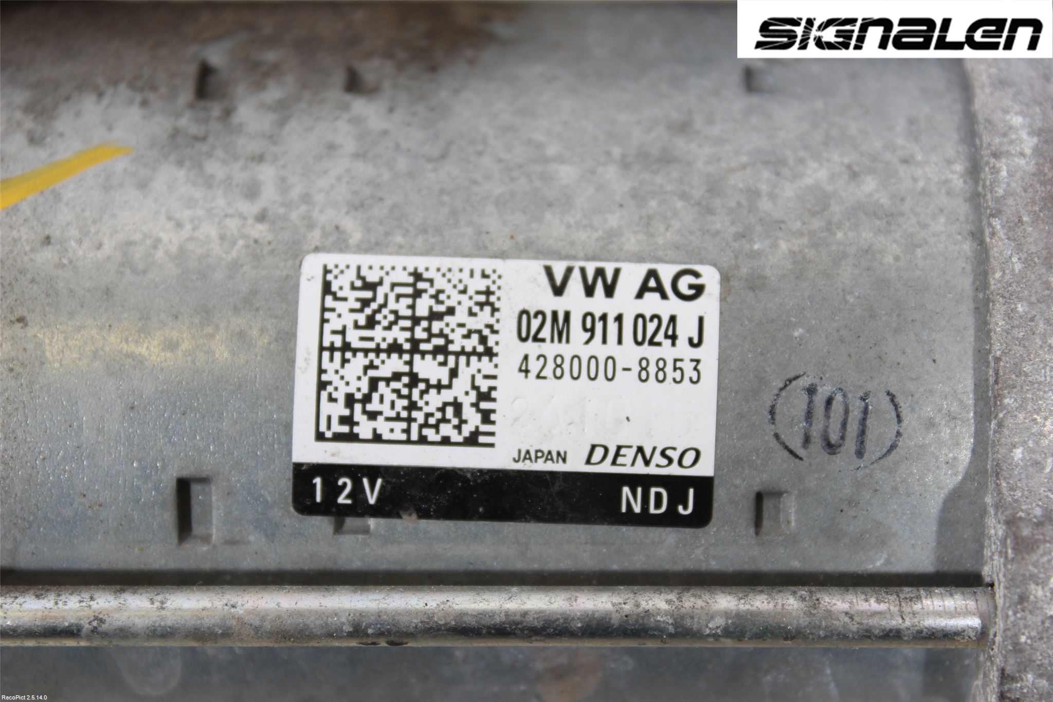 Skoda FABIA 07-14 Startmotor