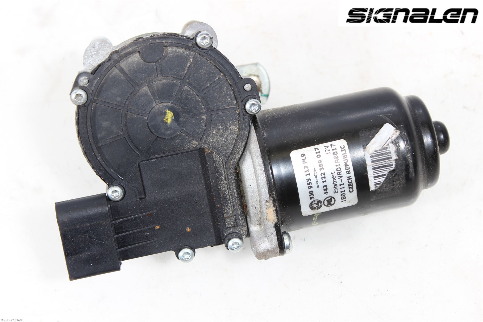 Skoda FABIA 07-14 Torkarmotor Vindruta