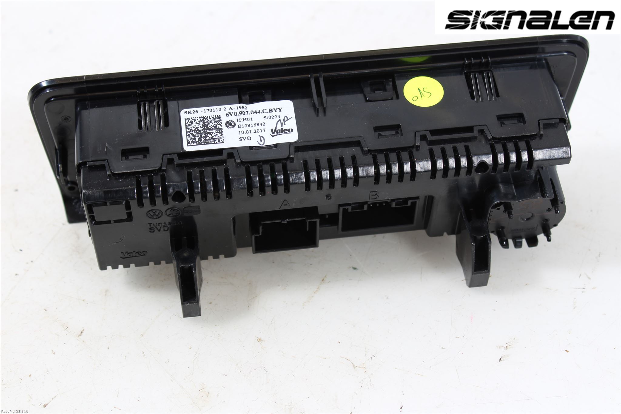 Skoda FABIA 07-14 Ac Styrenhet Ac Manöveren