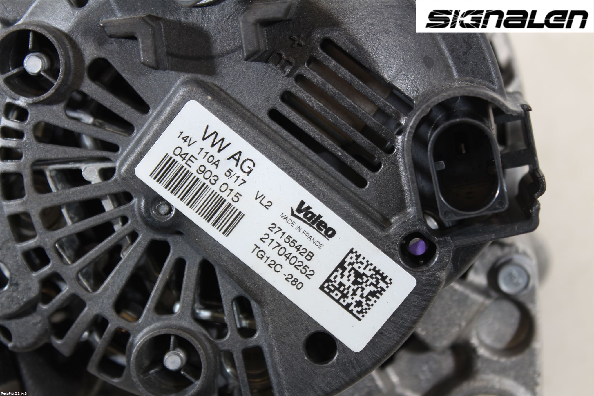 Skoda FABIA 07-14 Generator