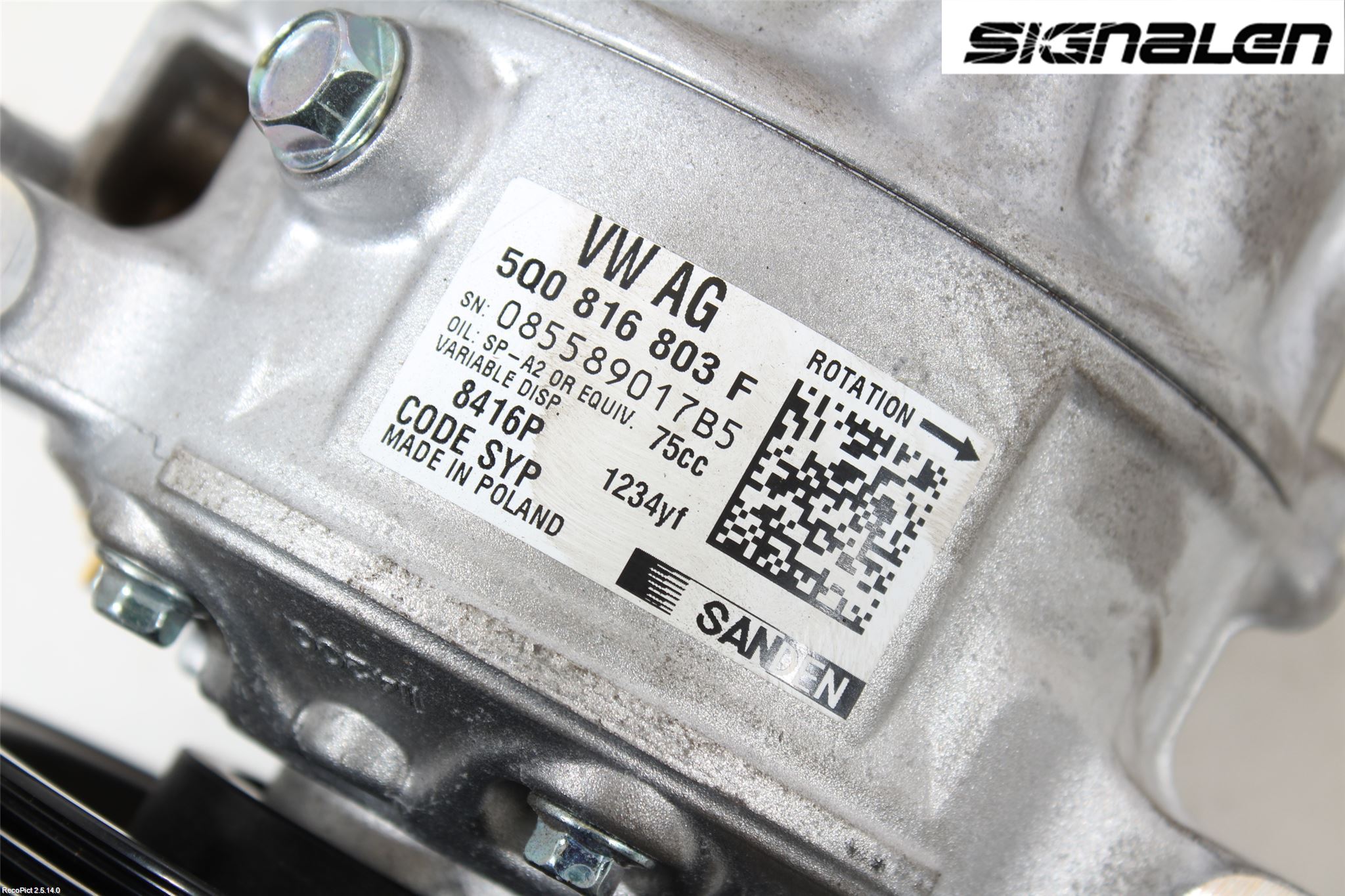 Skoda FABIA 07-14 Ac Kompressor