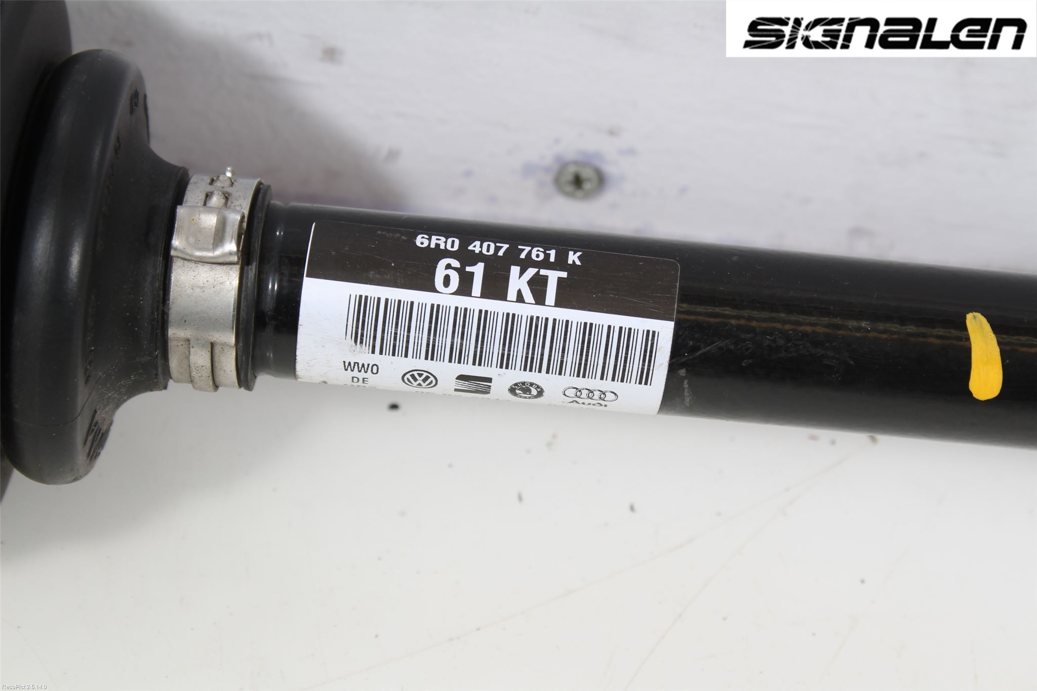 Skoda FABIA 07-14 Drivaxel Fram Vänster