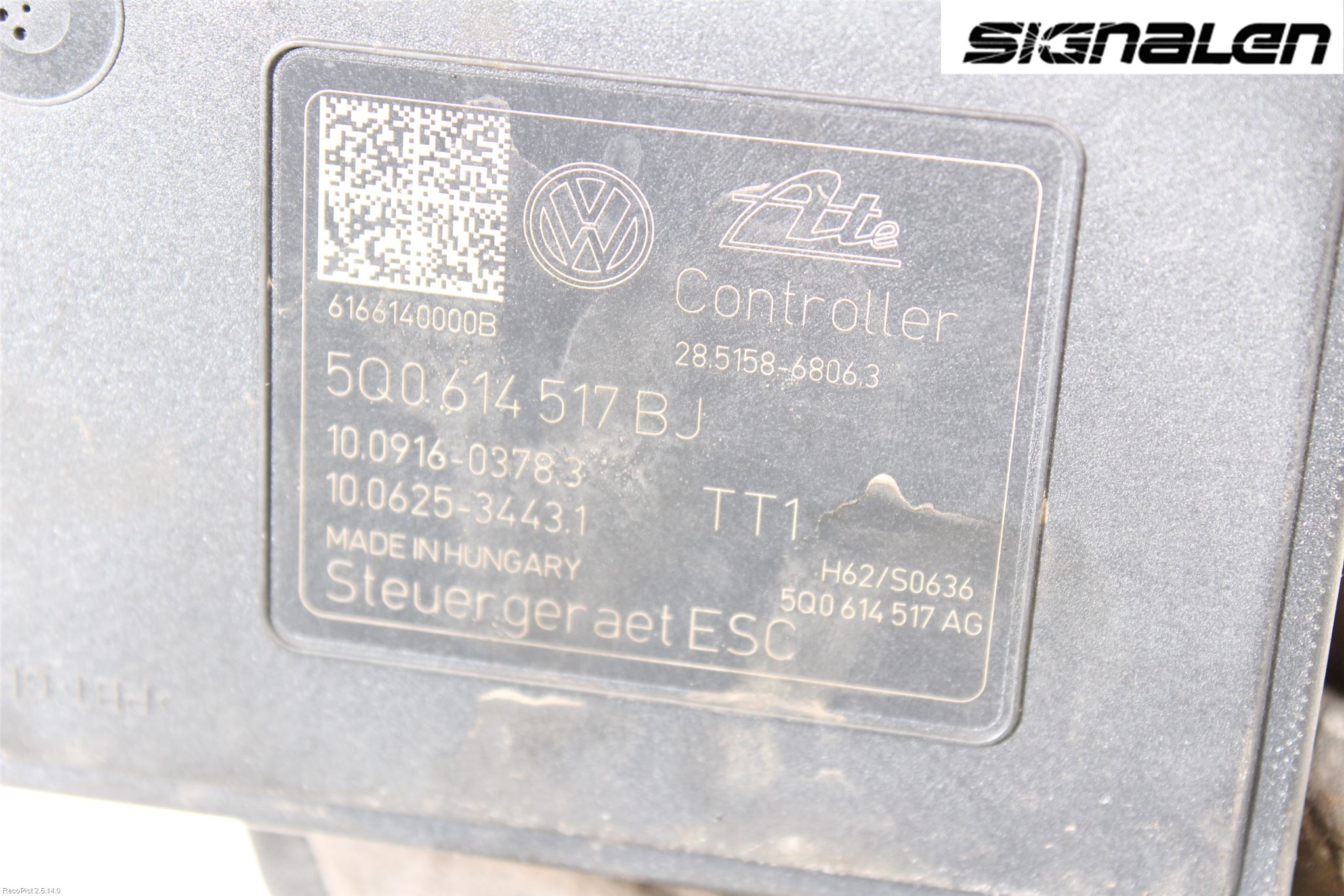 Volkswagen VW GOLF / E-GOLF VII 13-20 Abs Hydraulaggregat