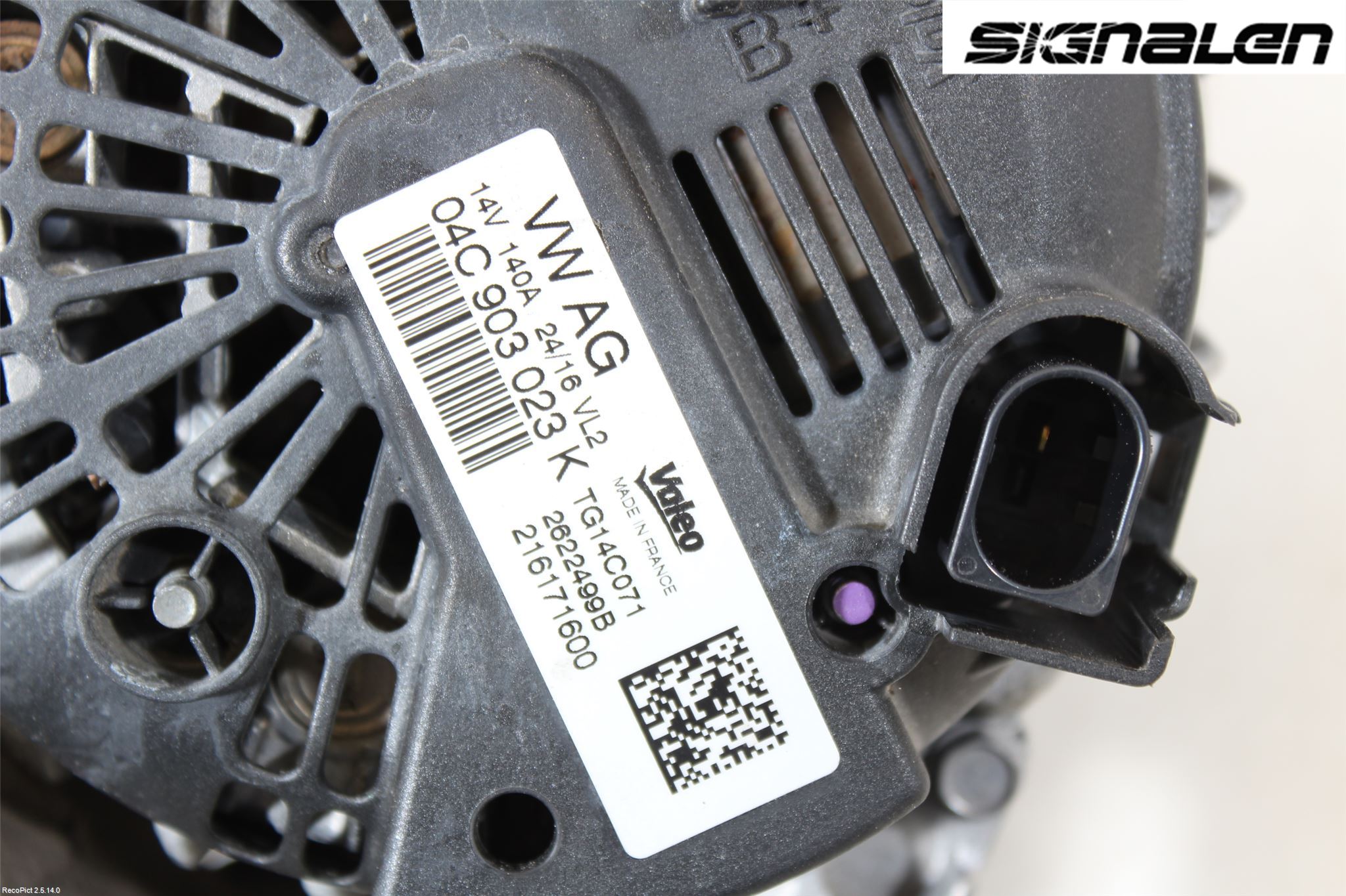 Volkswagen VW GOLF / E-GOLF VII 13-20 Generator