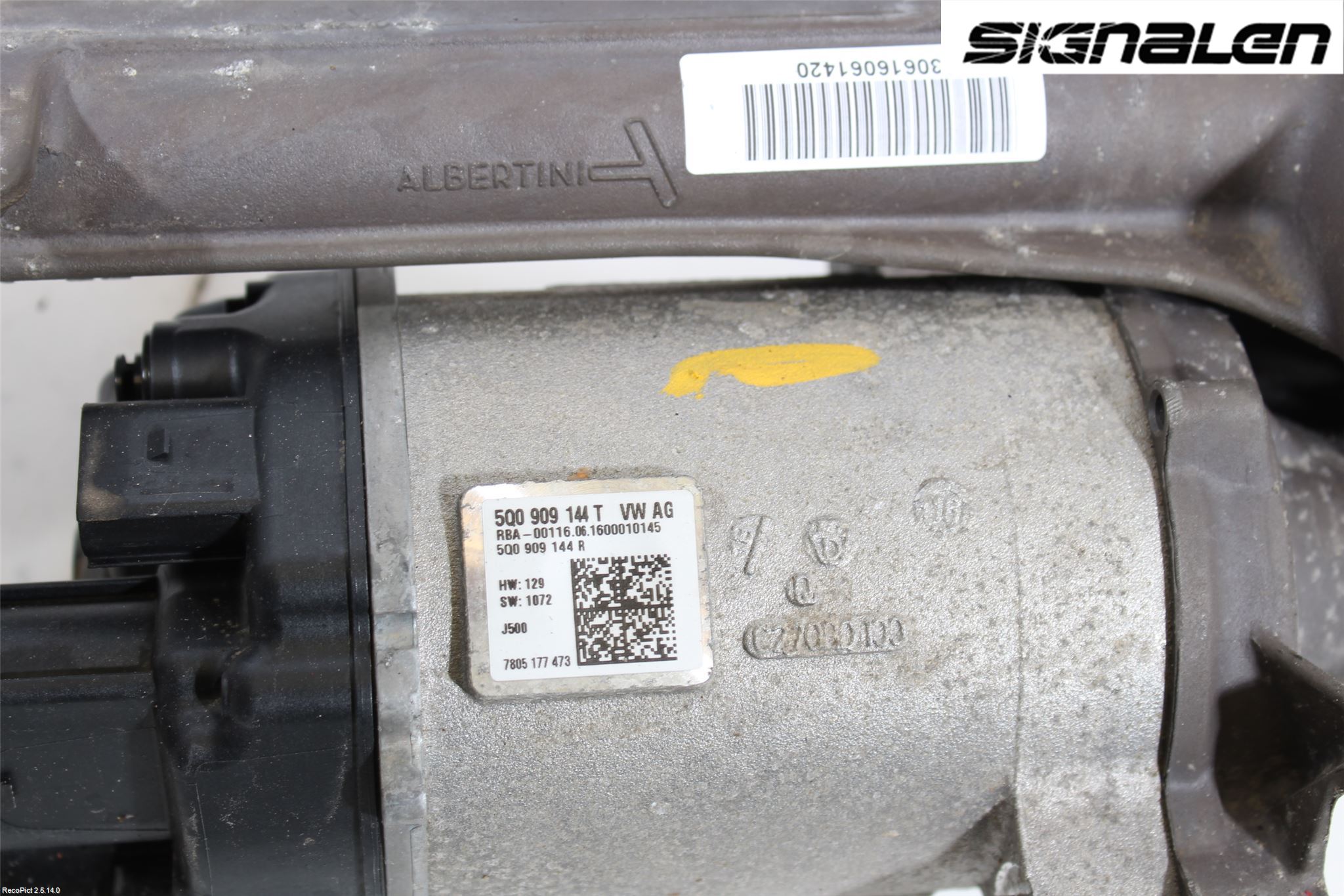 Volkswagen VW GOLF / E-GOLF VII 13-20 Styrväxel-Snäcka Elektrisk