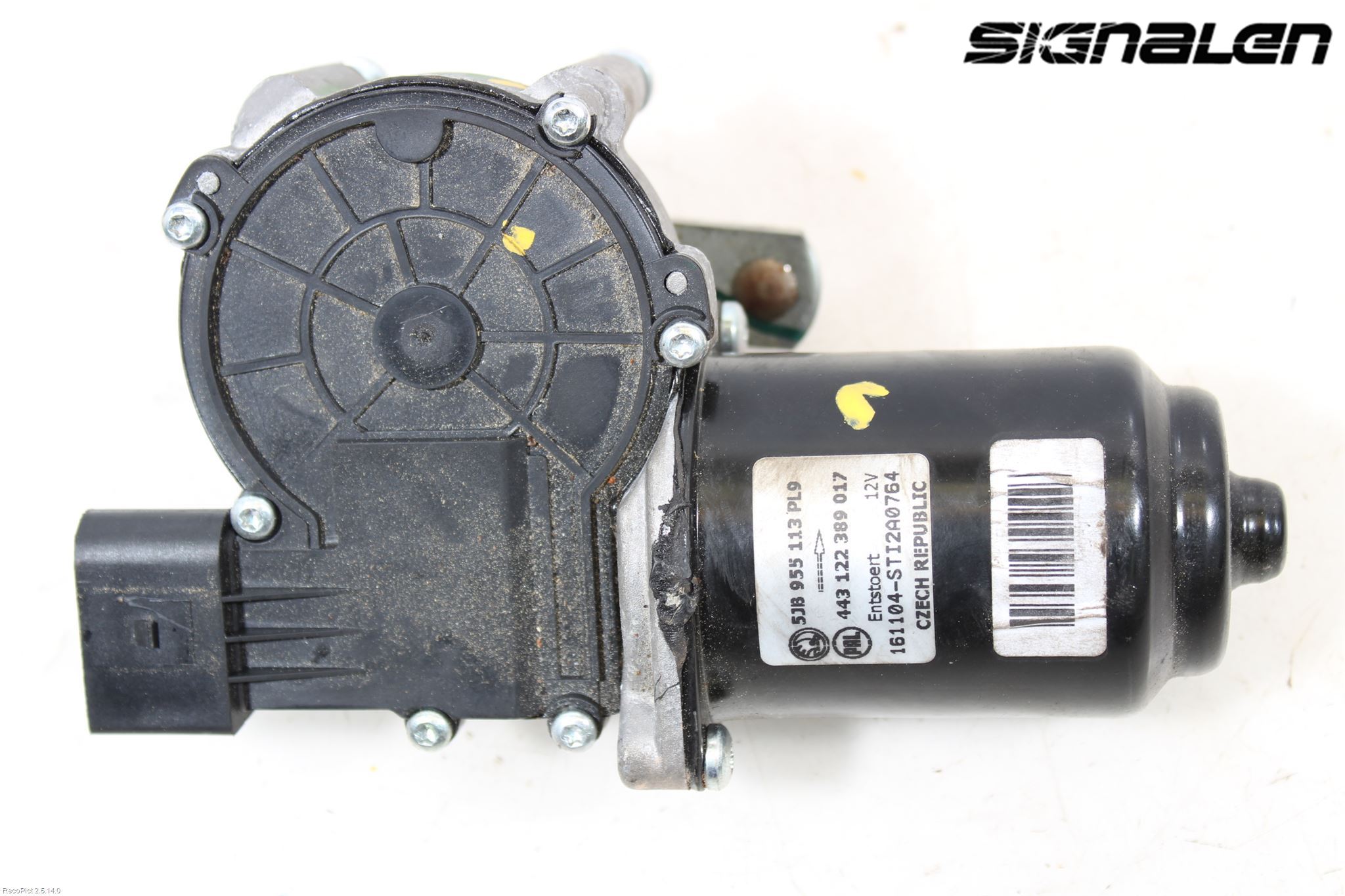 Skoda RAPID Torkarmotor Vindruta