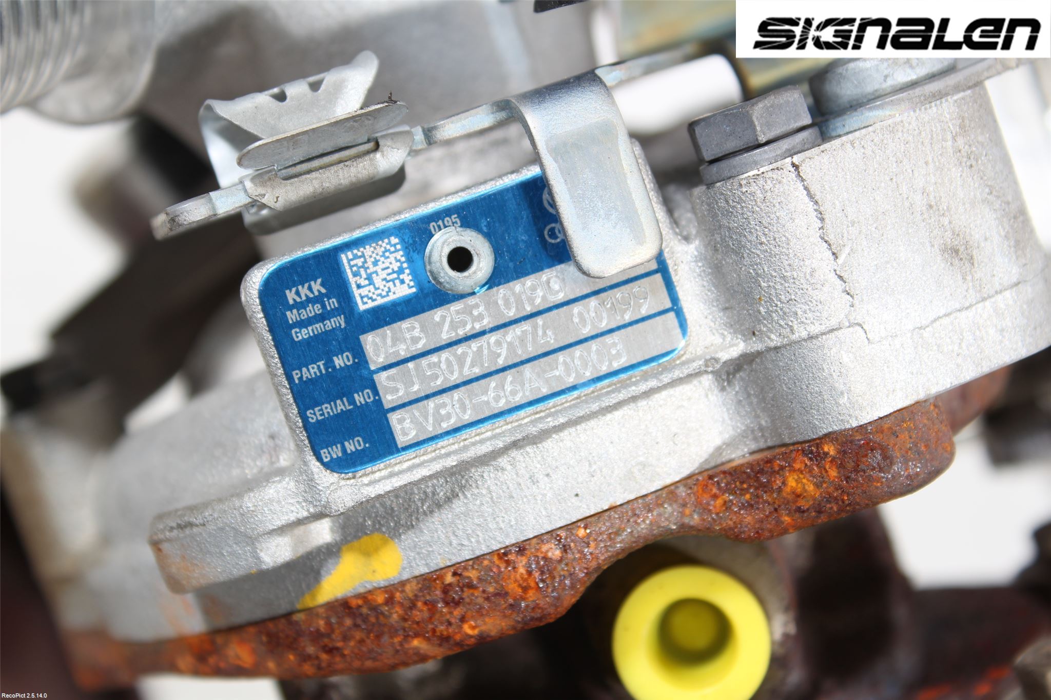 Skoda RAPID Turboaggregat