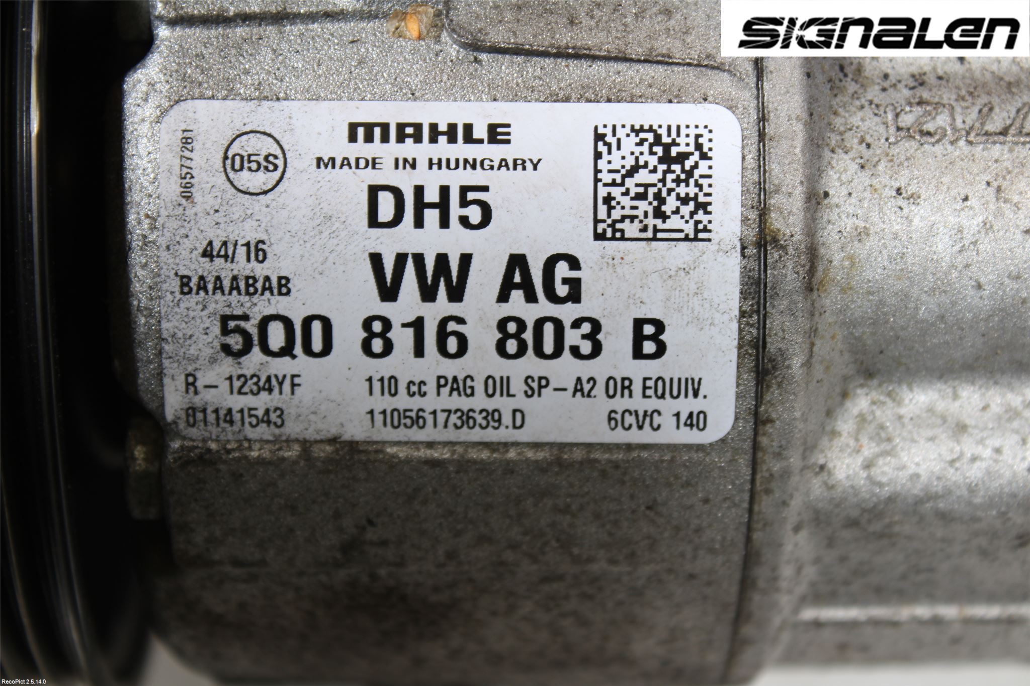 Skoda RAPID Ac Kompressor