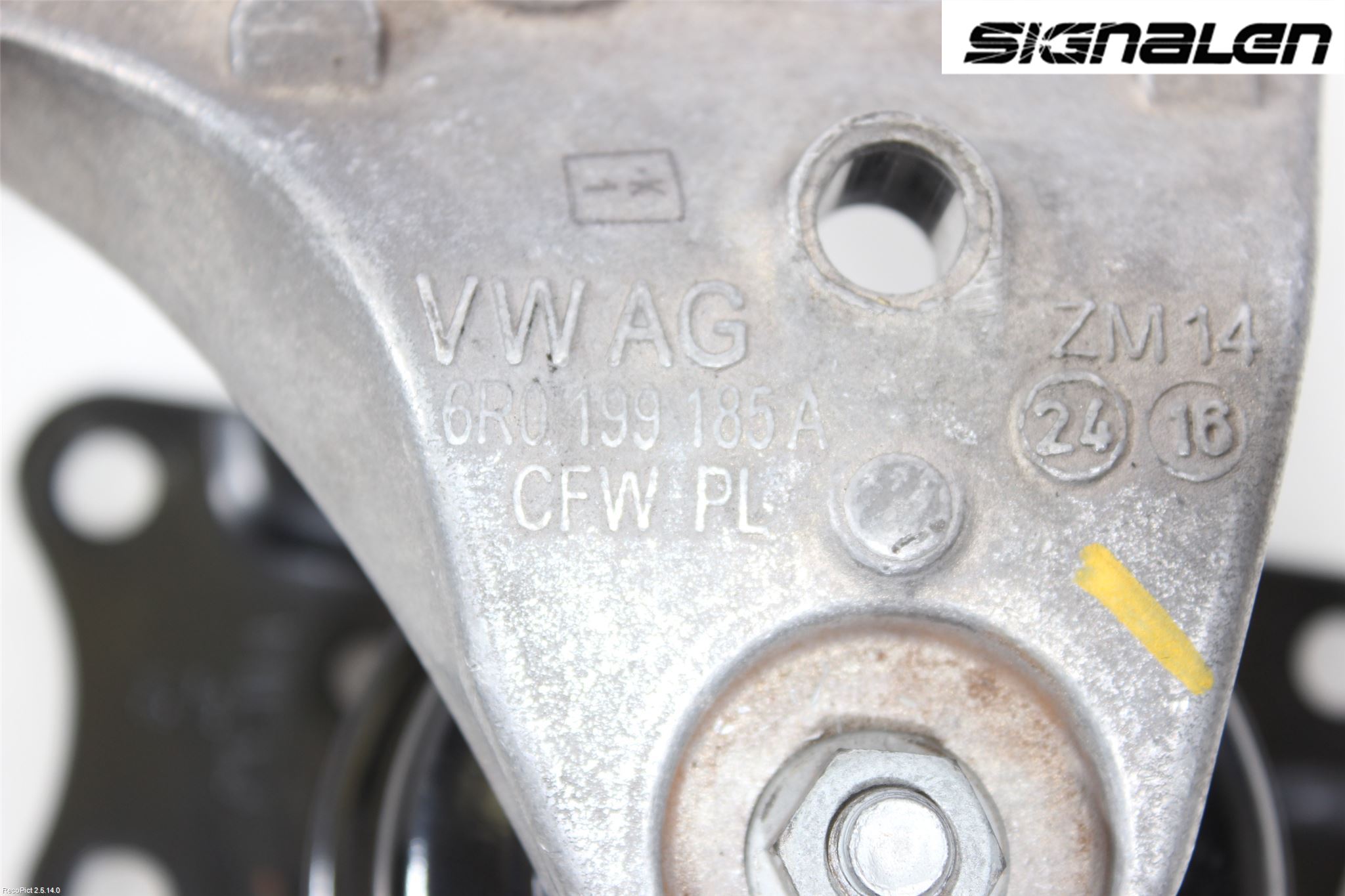 Volkswagen VW POLO 10-17 Motorkudde