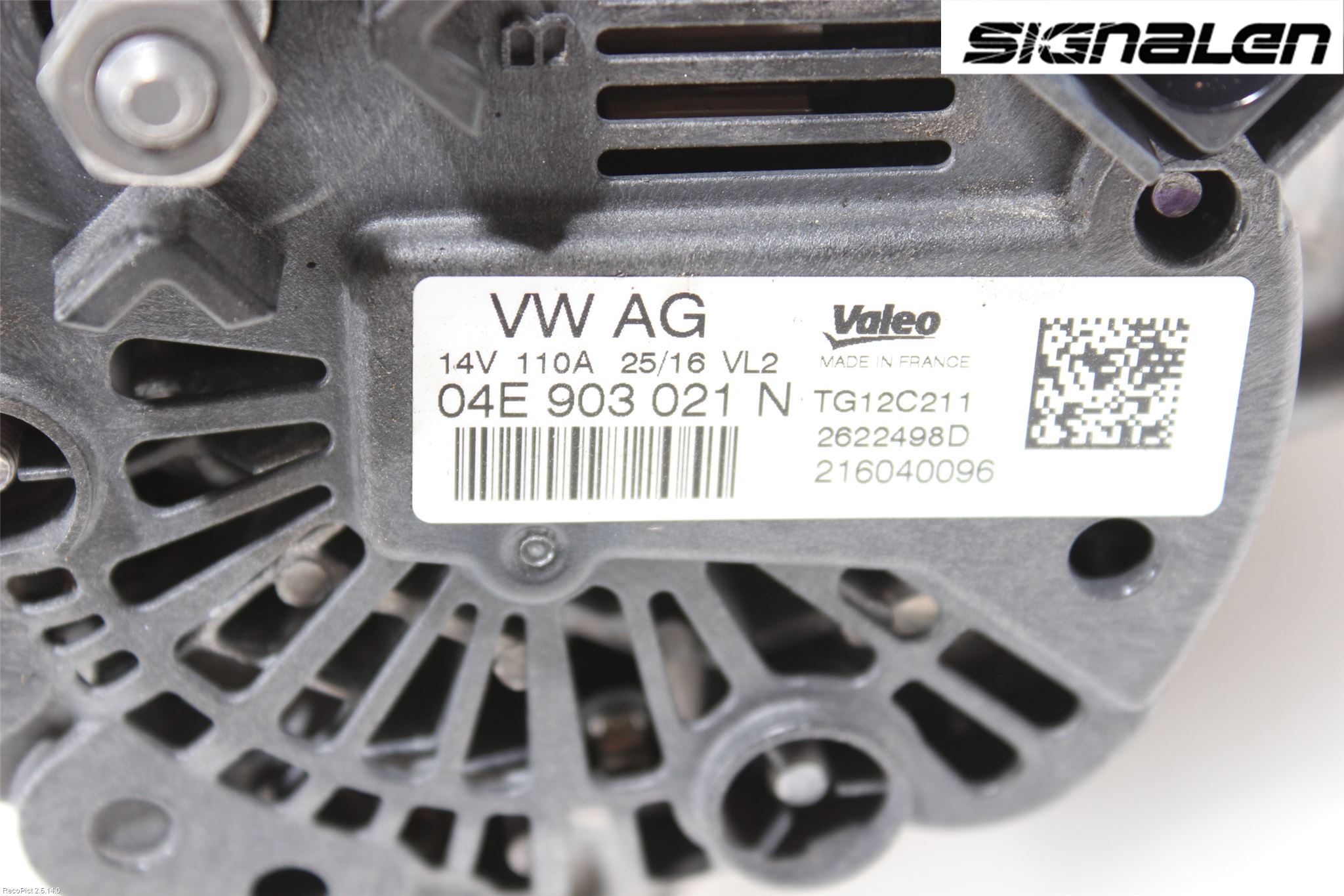 Volkswagen VW POLO 10-17 Generator