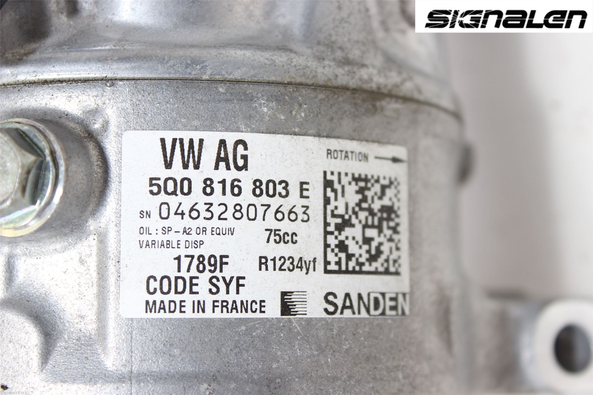 Volkswagen VW POLO 10-17 Ac Kompressor