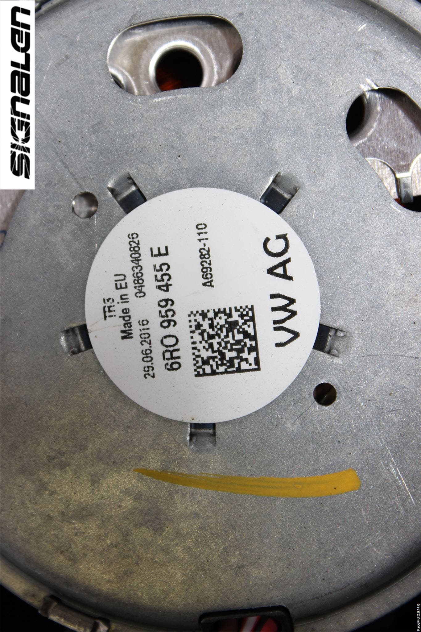 Volkswagen VW POLO 10-17 Kylfläkt El