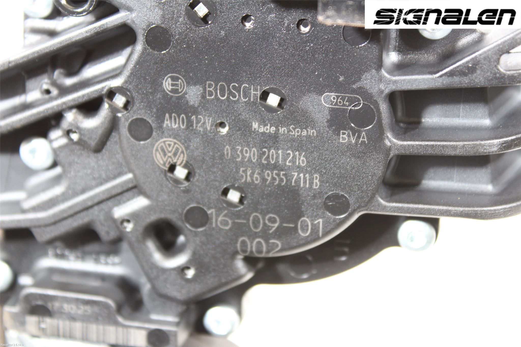 Seat ALHAMBRA 11- Torkarmotor Baklucka