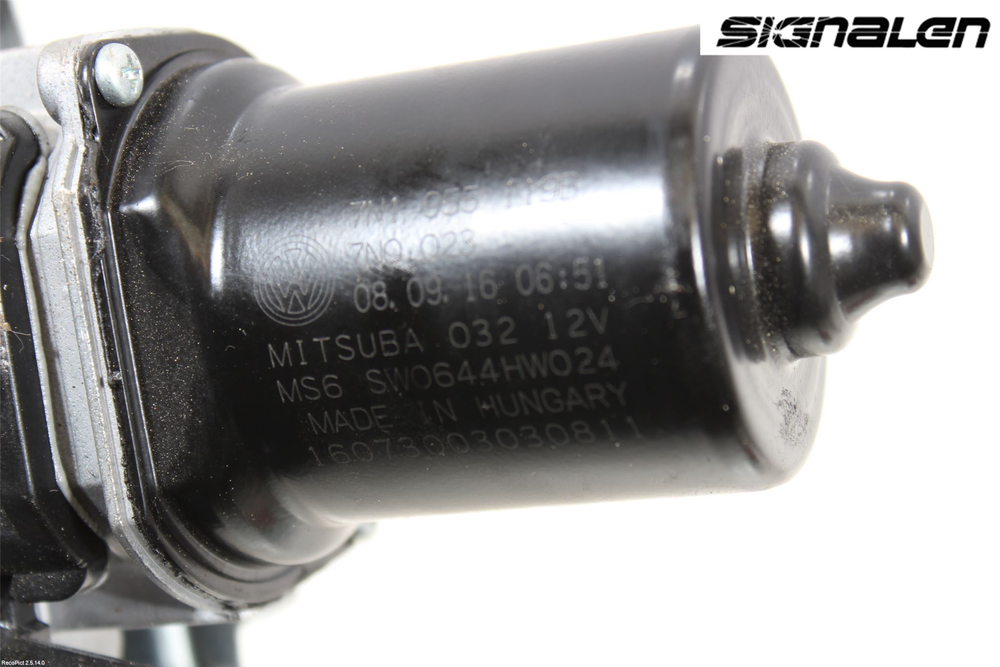 Seat ALHAMBRA 11- Torkarmotor Vindruta