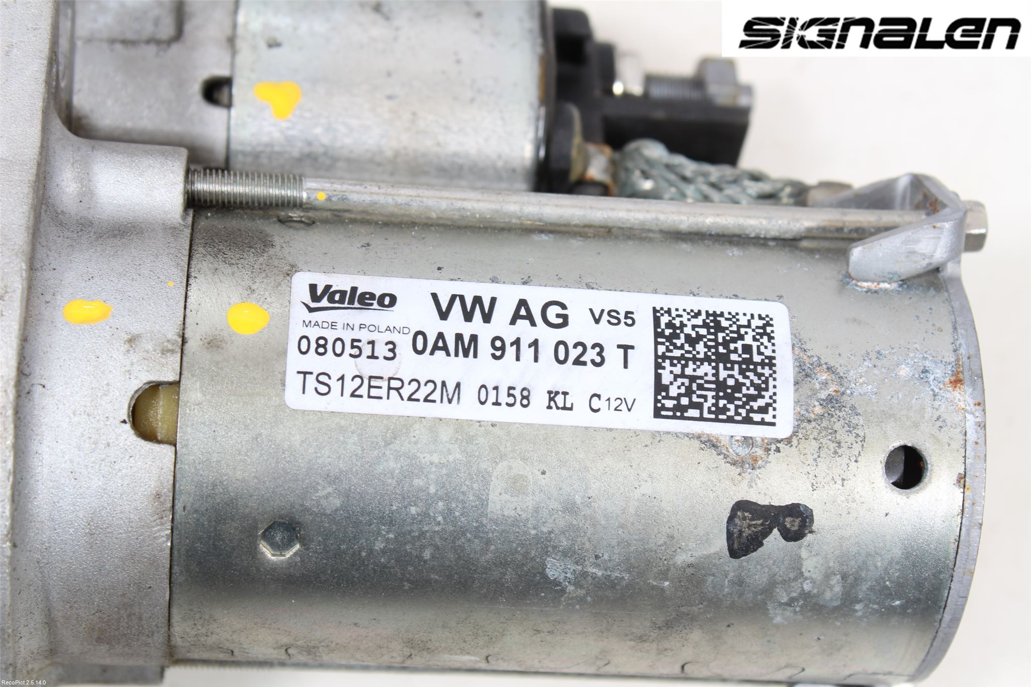 Volkswagen VW TOURAN 10-15 Startmotor