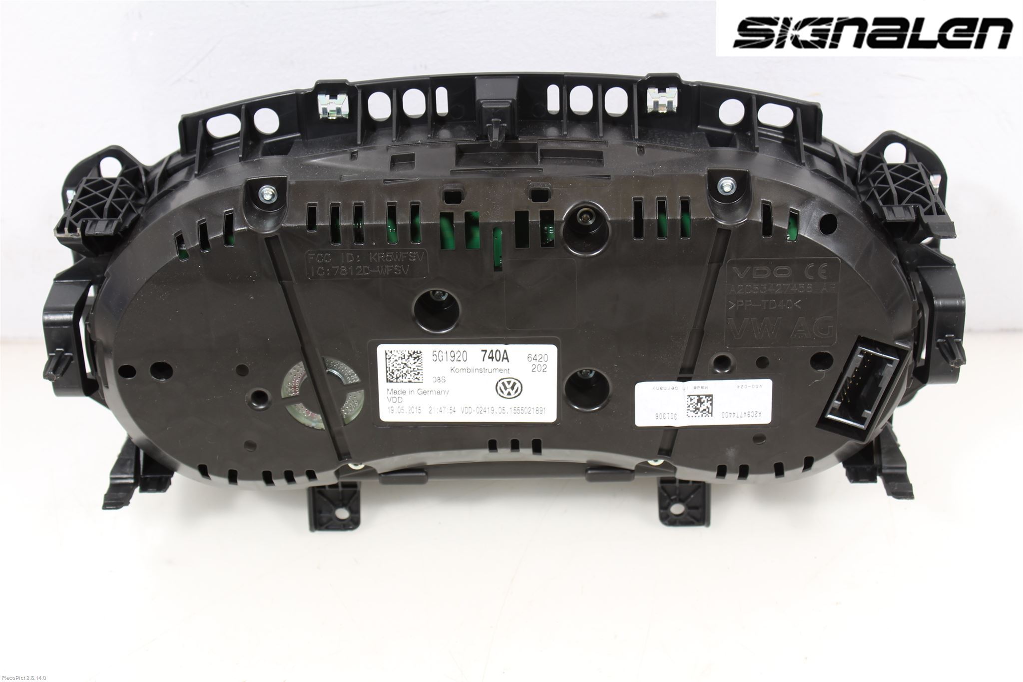 Volkswagen VW GOLF / E-GOLF VII 13-20 Instrument Komb