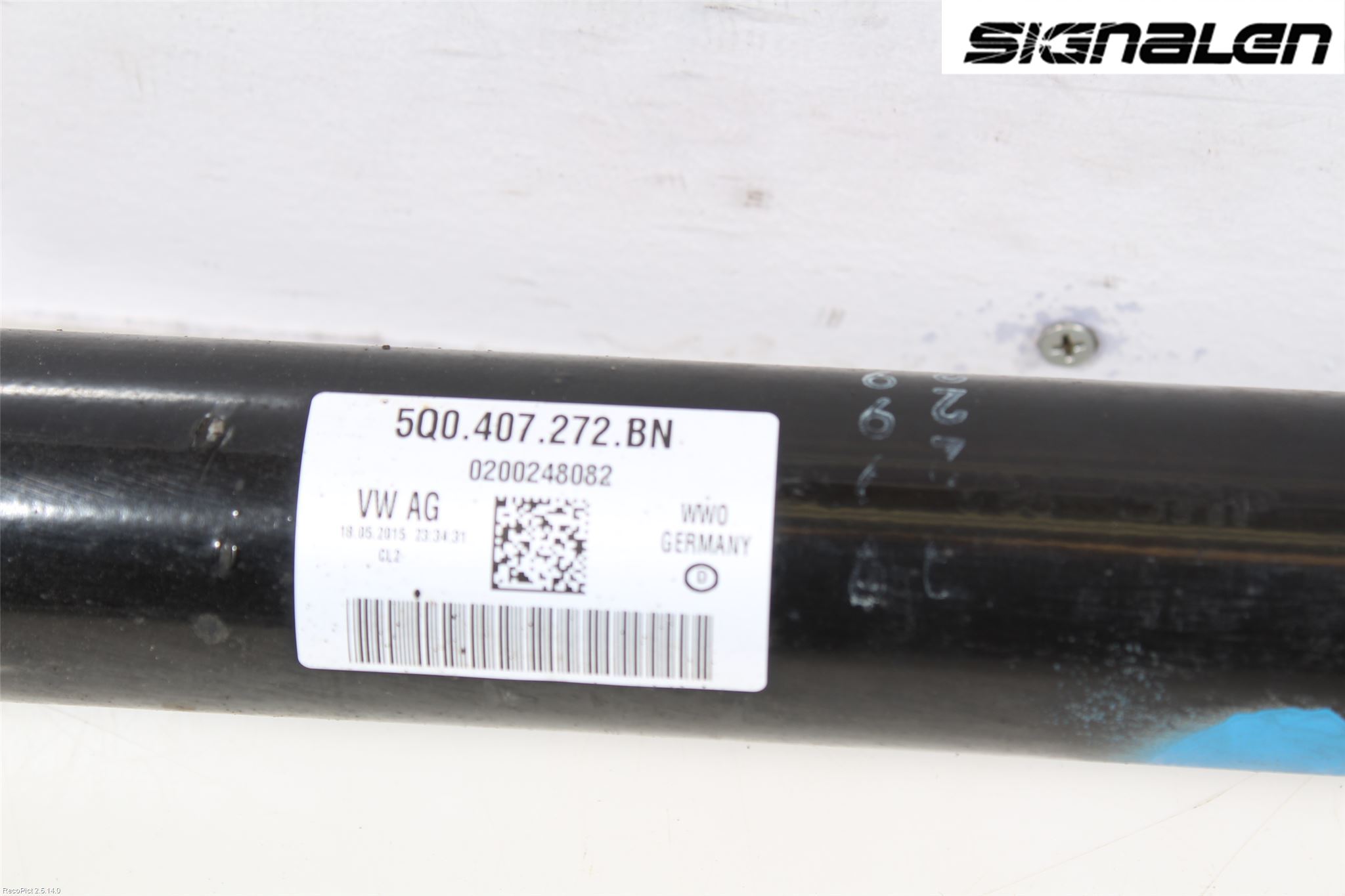 Volkswagen VW GOLF / E-GOLF VII 13-20 Drivaxel Fram Höger