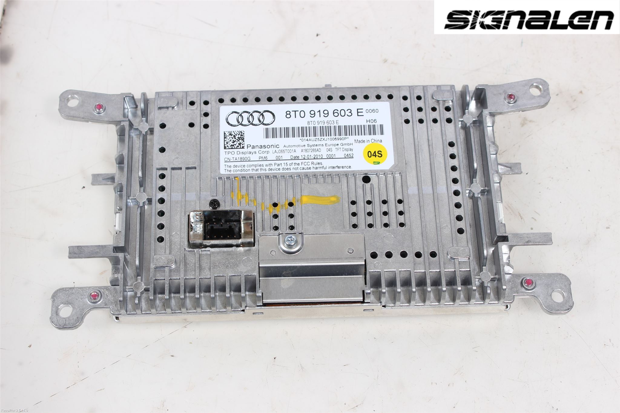 Audi A4/S4 08-11 Multifunktionsdisplay