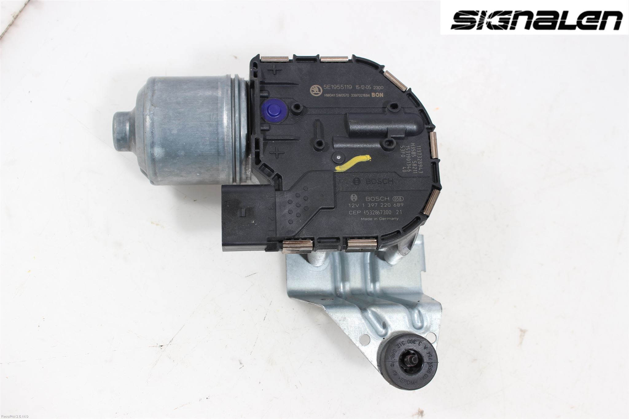 Skoda OCTAVIA (5E) 13-20 Torkarmotor Vindruta