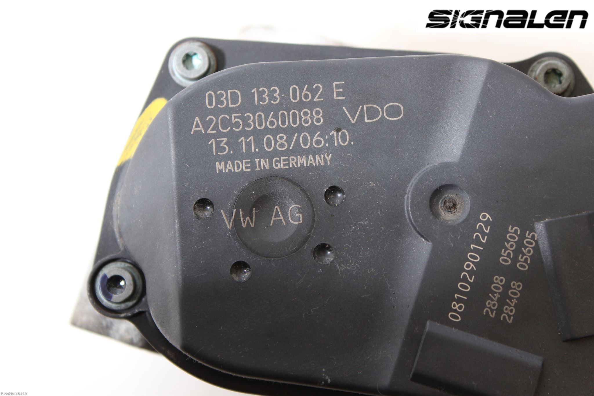 Skoda FABIA 07-14 Injspjällhus