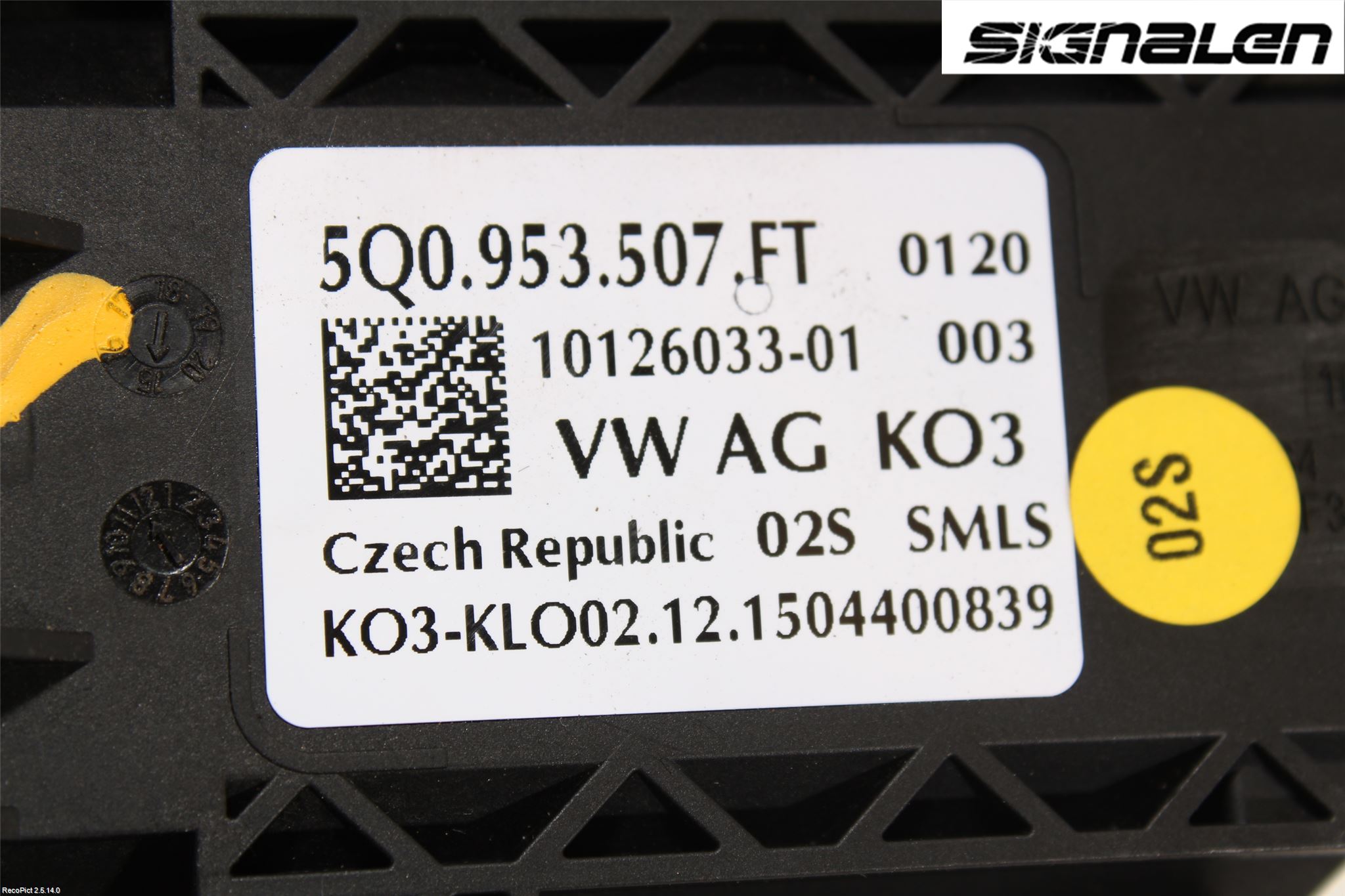 Volkswagen VW GOLF / E-GOLF VII 13-20 Spakcentral