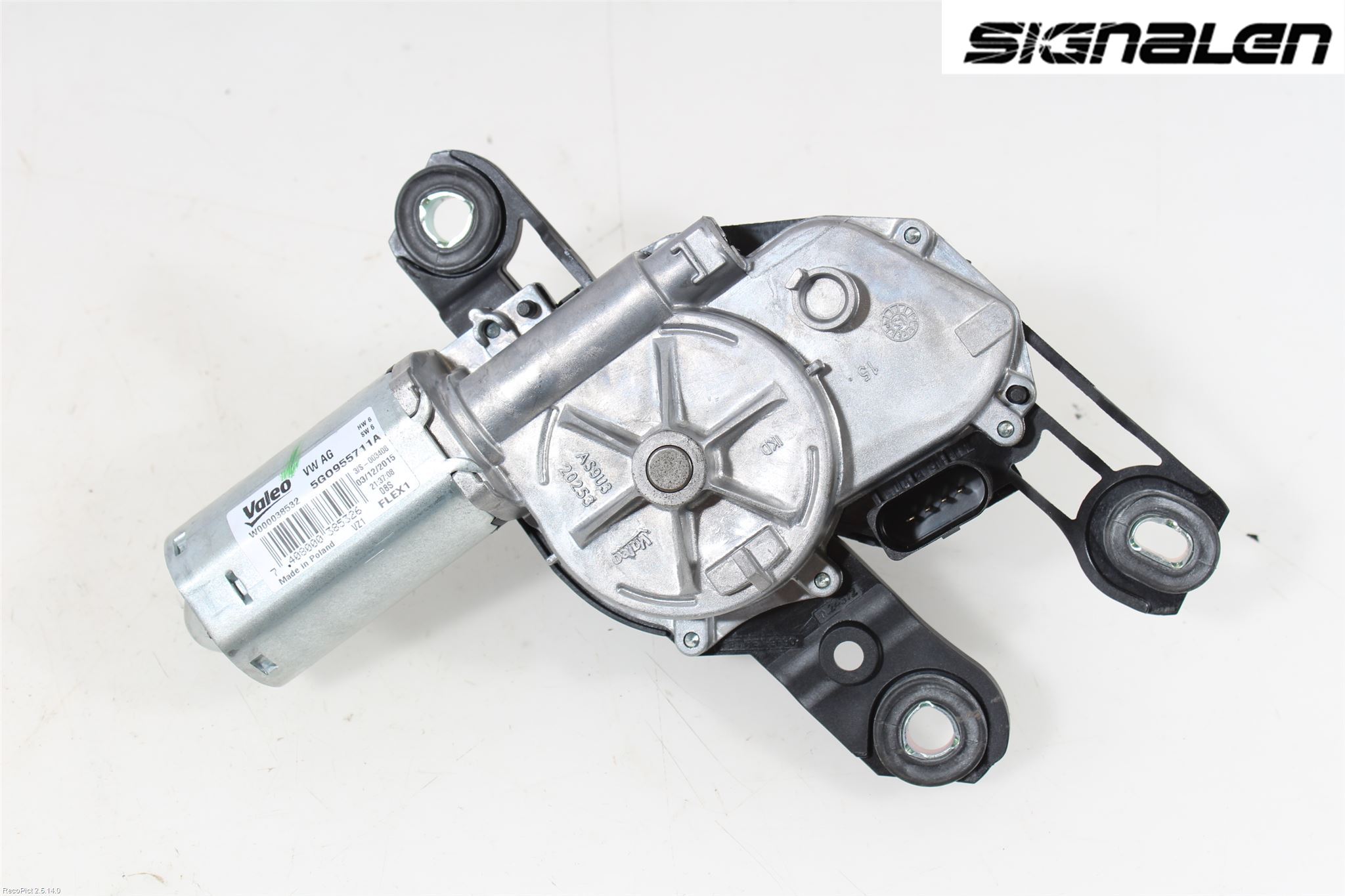 Volkswagen VW GOLF / E-GOLF VII 13-20 Torkarmotor Baklucka