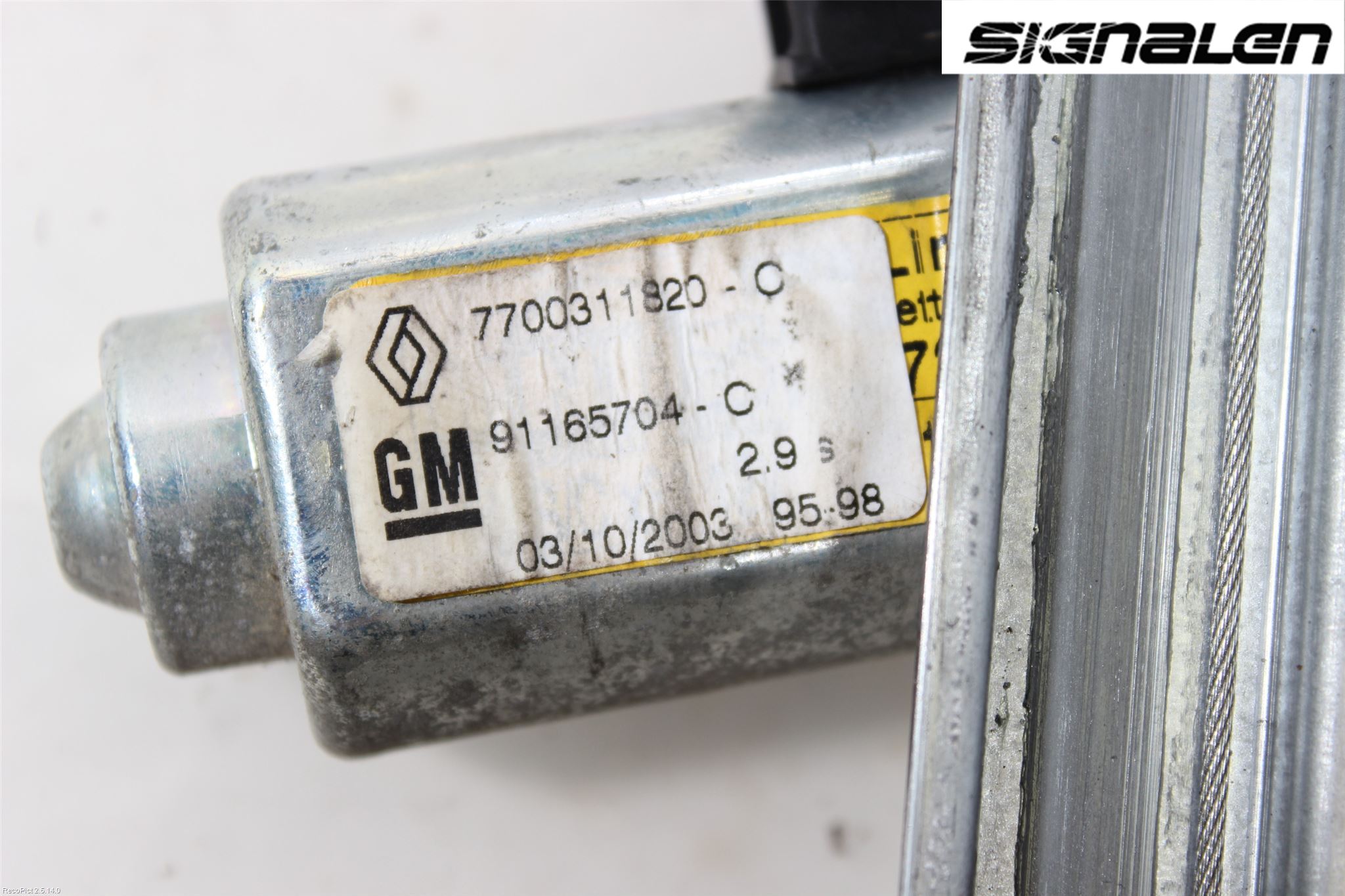 Renault TRAFIC   02-14 Fönsterhiss El Kompl